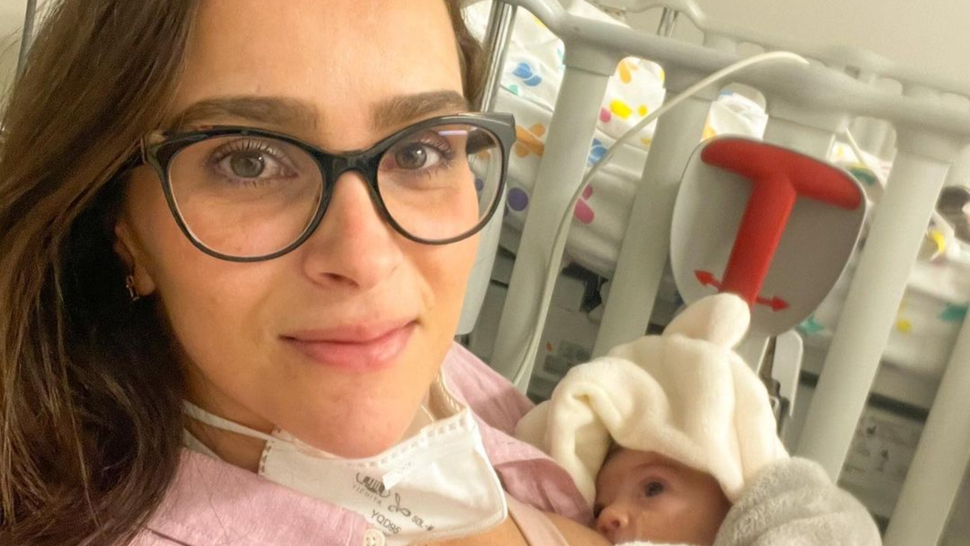 Leticia Cazarré celebra 3 meses de vida da filha, Maria Guilhermina: ”Transformou nossas vidas”