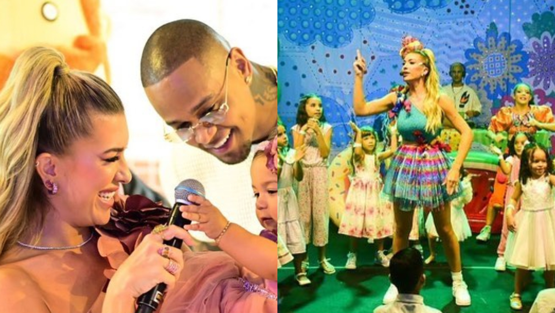 Lore Improta mostra detalhes da festa de um aninho da herdeira com Léo Santana
