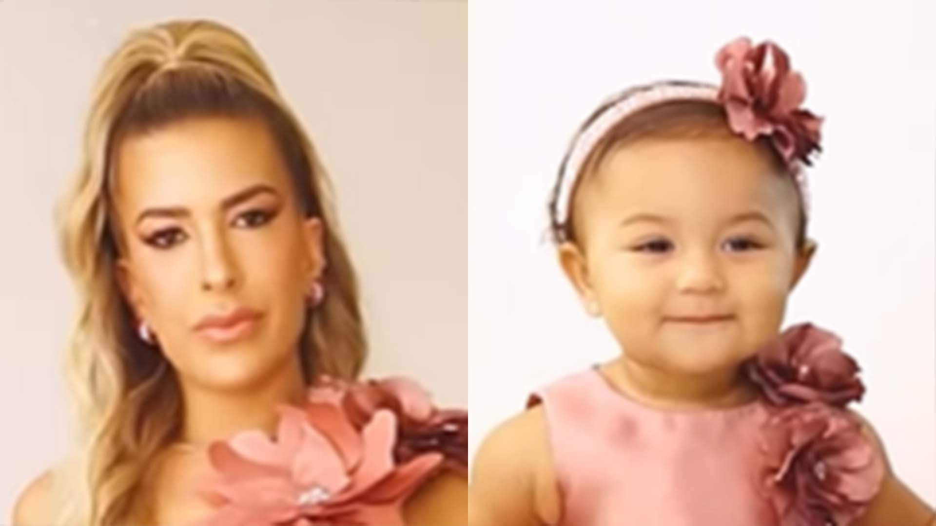Lorena Improta e a filha usam looks combinando em festa de aniversário