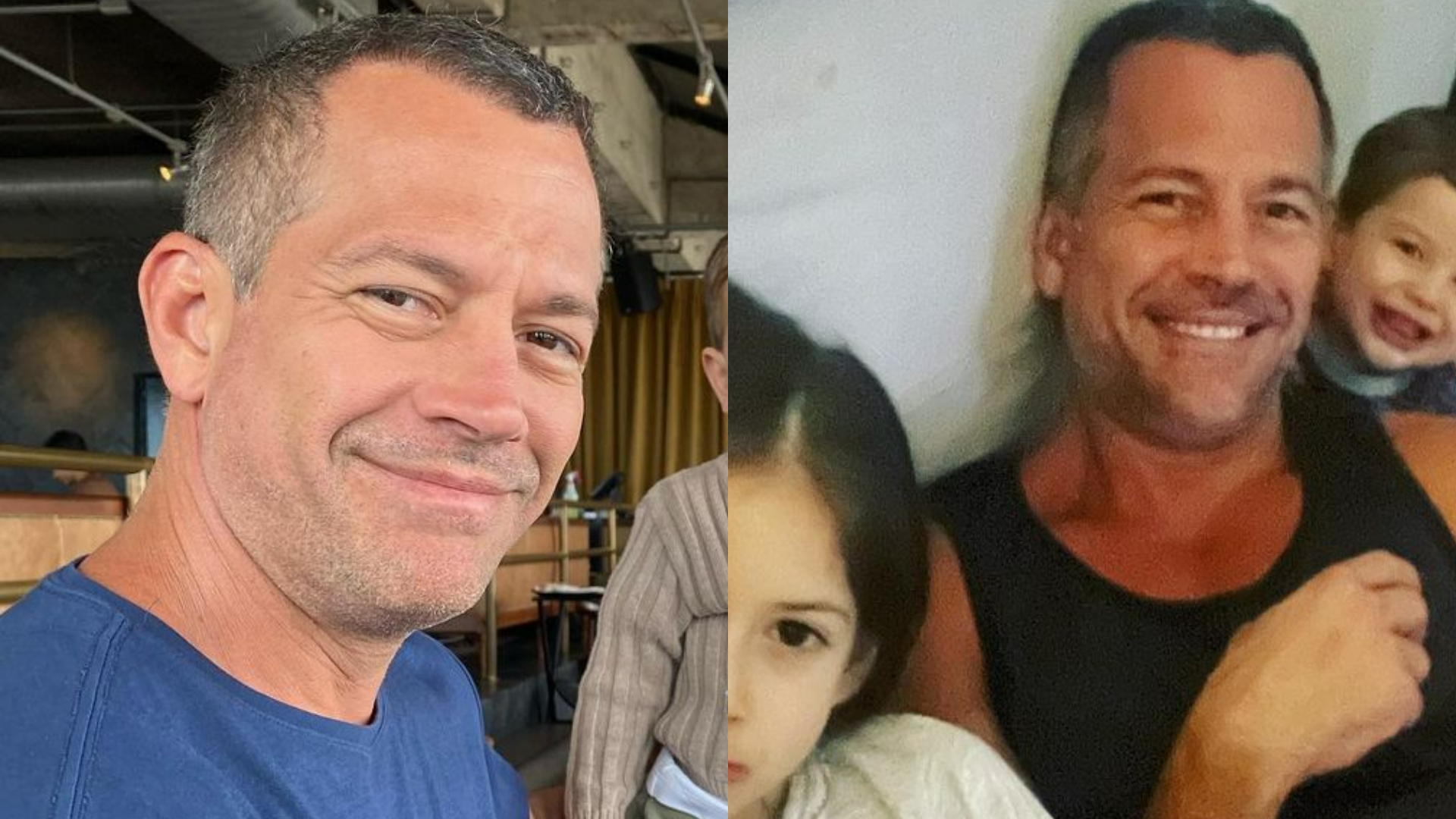 Malvino Salvador curte momento carinhoso em família: ”Embolados no domingo”