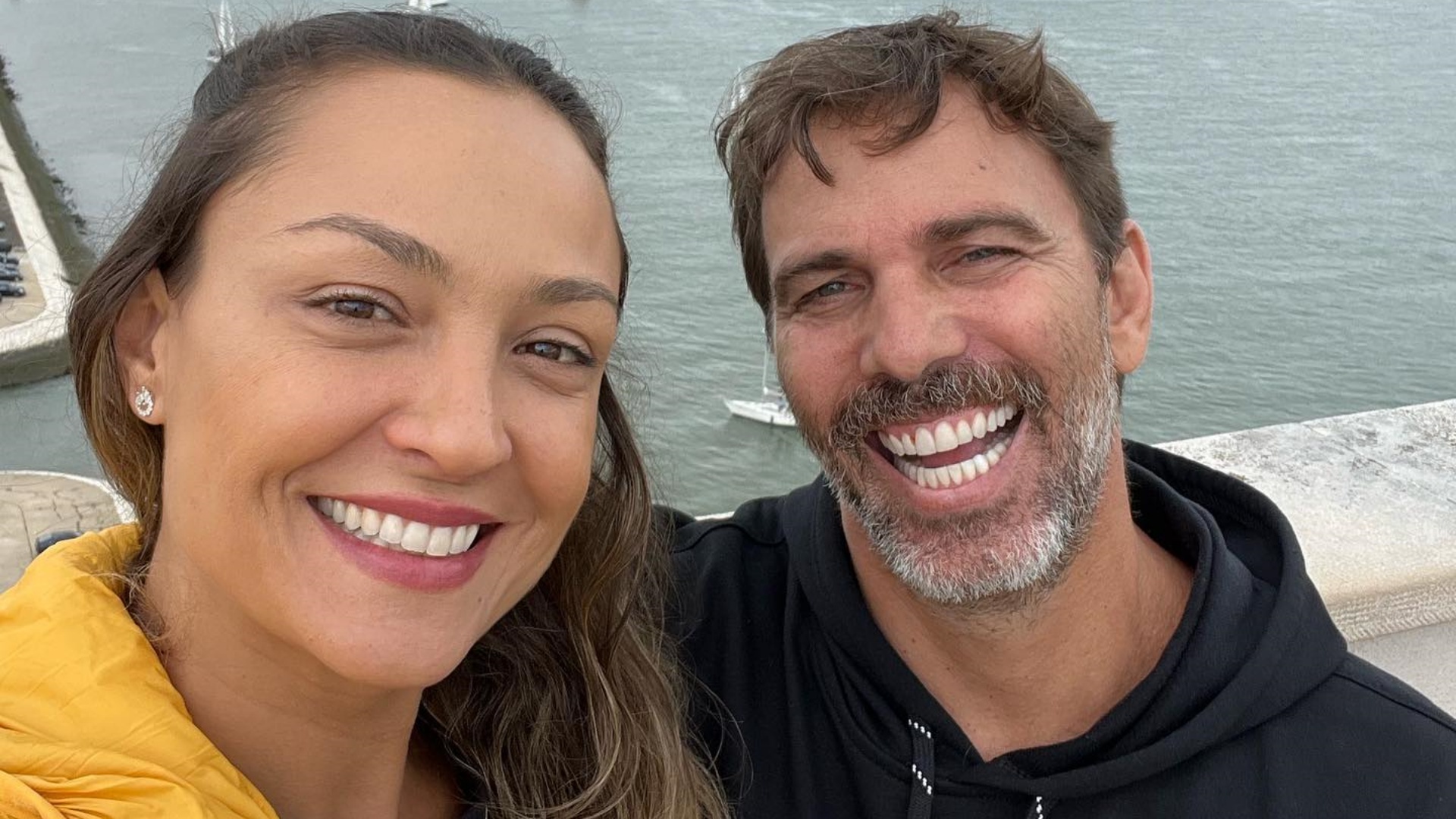 Marcelo Faria se declara ao comemorar aniversário de namoro: “A gente se curte”