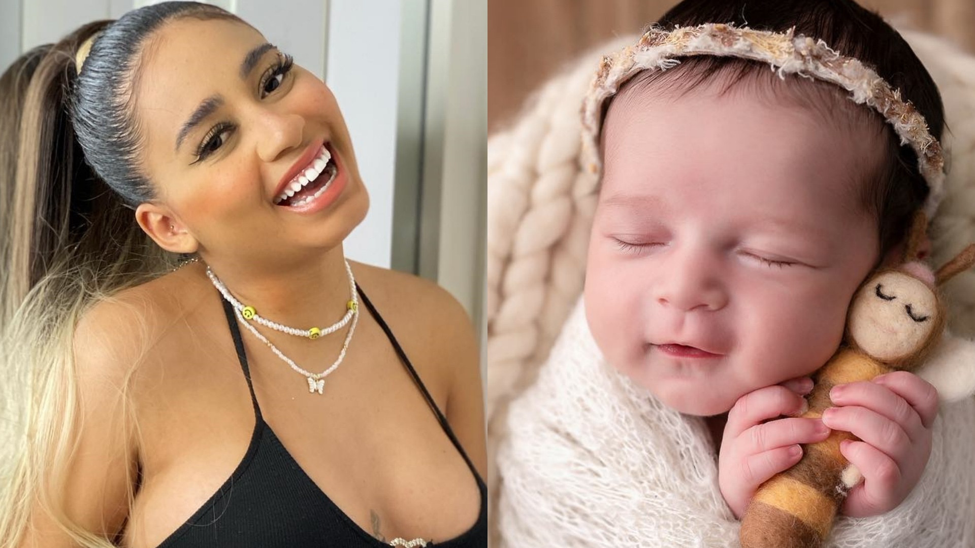MC Loma encanta ao mostrar fotos do ensaio newborn da filha: “Coisa mais linda”