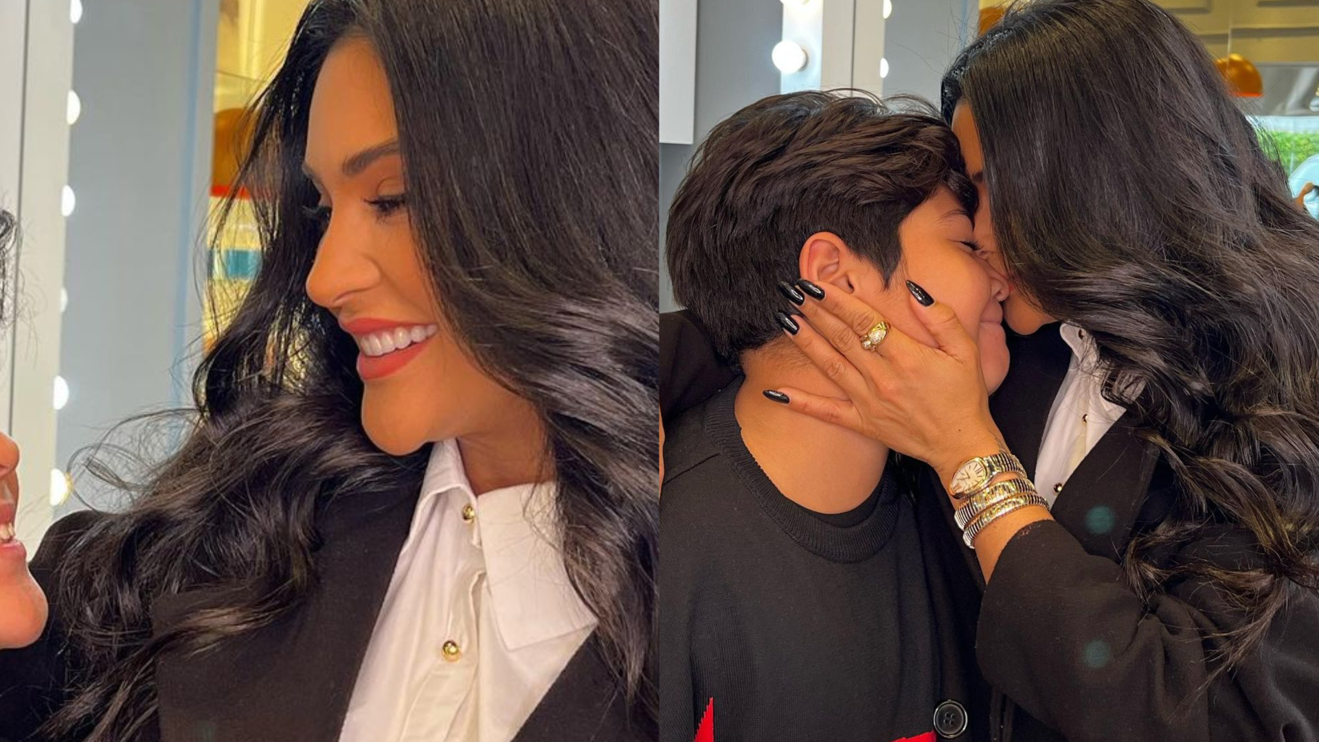 Mileide Mihaile compartilha fotos raras com o filho e encanta: ”Cada dia mais parecido com você”