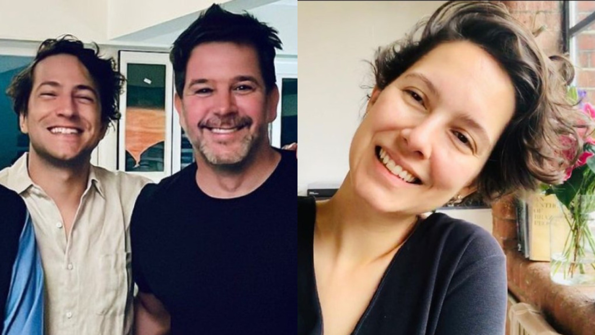 Romance? Cecília Malan posta foto de Murilo Benício com sua família