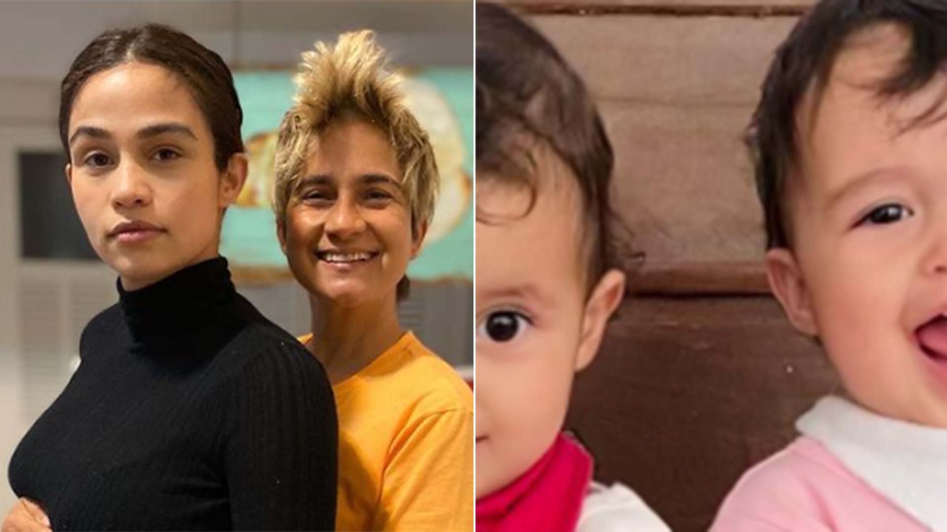 Filhas gêmeas de Nanda Costa explodem o fofurômetro em novas fotos