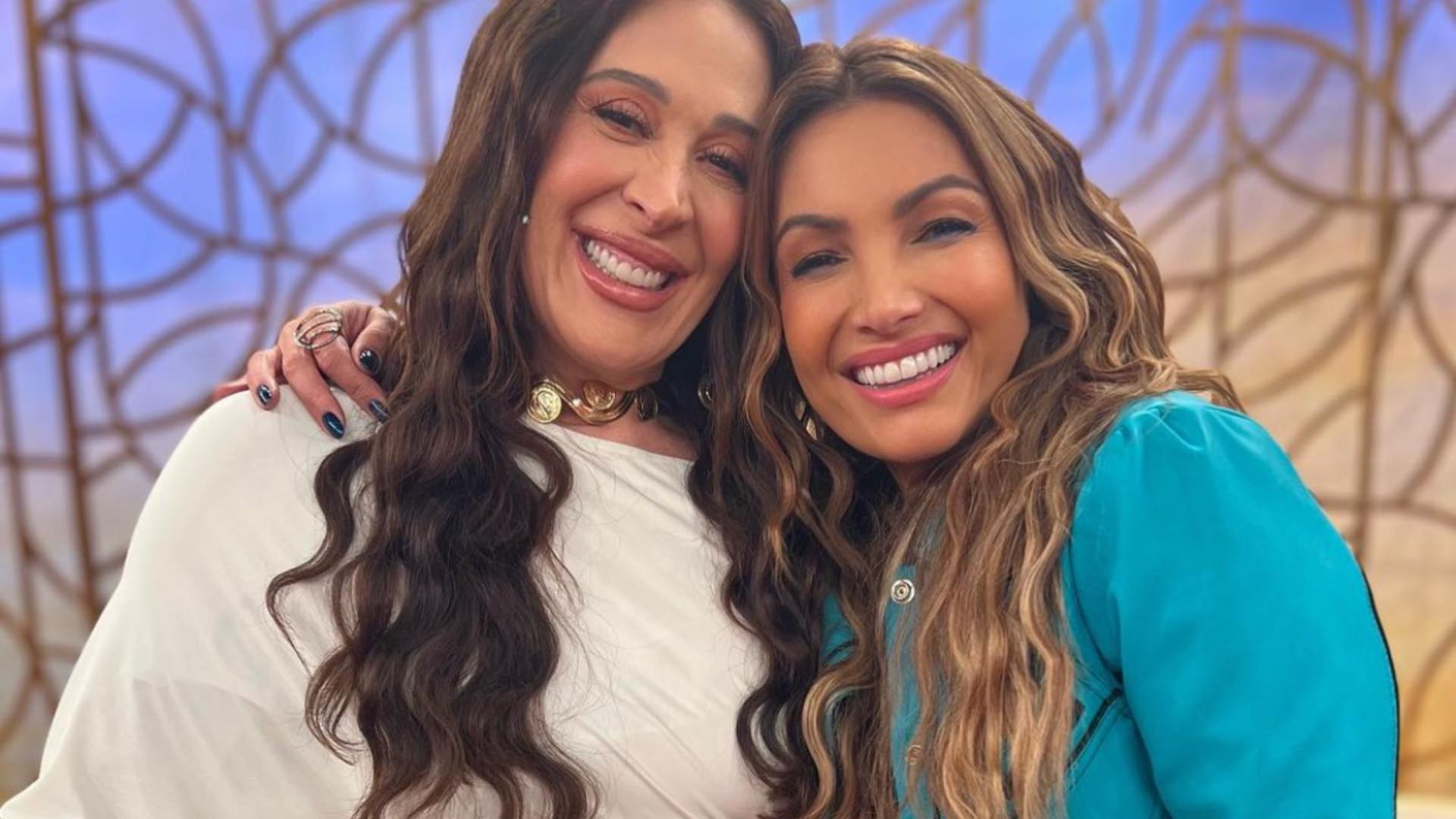 Patrícia Poeta registra encontro com Claudia Raia: “Adorei te reencontrar”