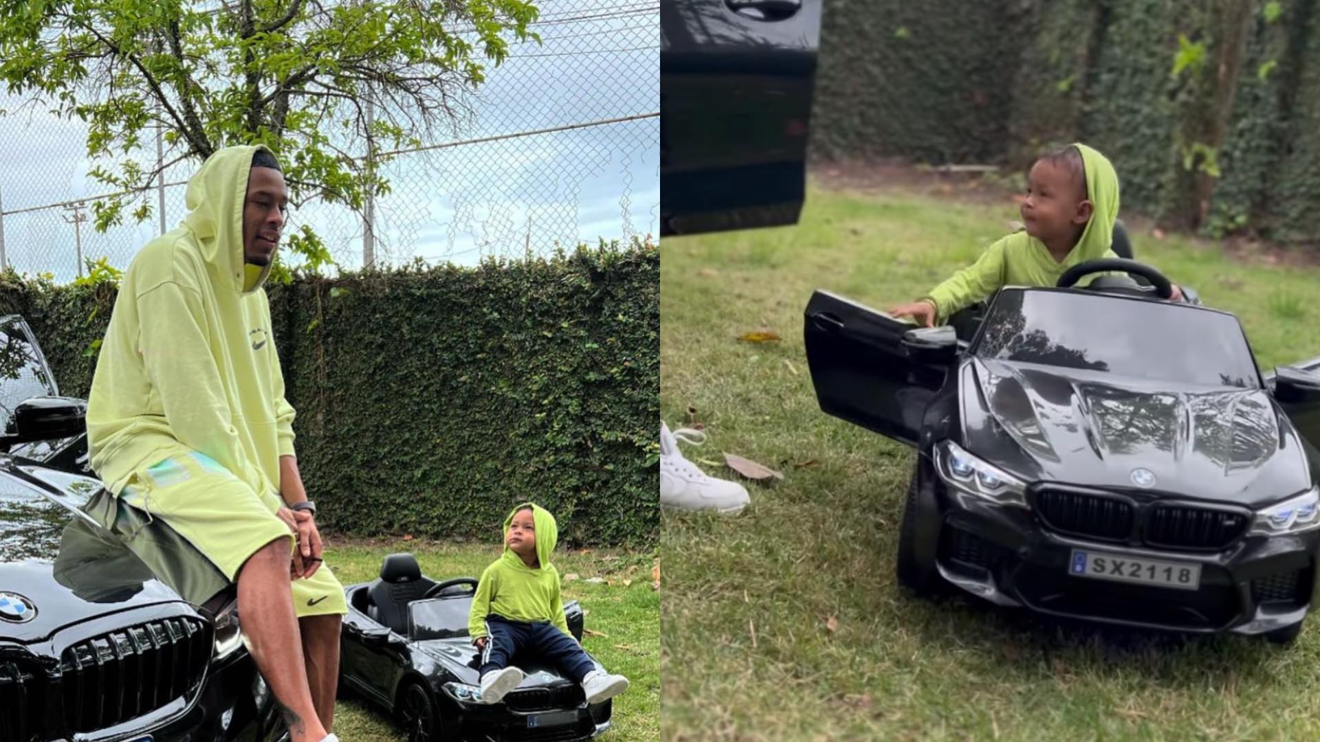 Paulo André dá presentão no aniversário de 1 ano do filho: “Primeiro carro”