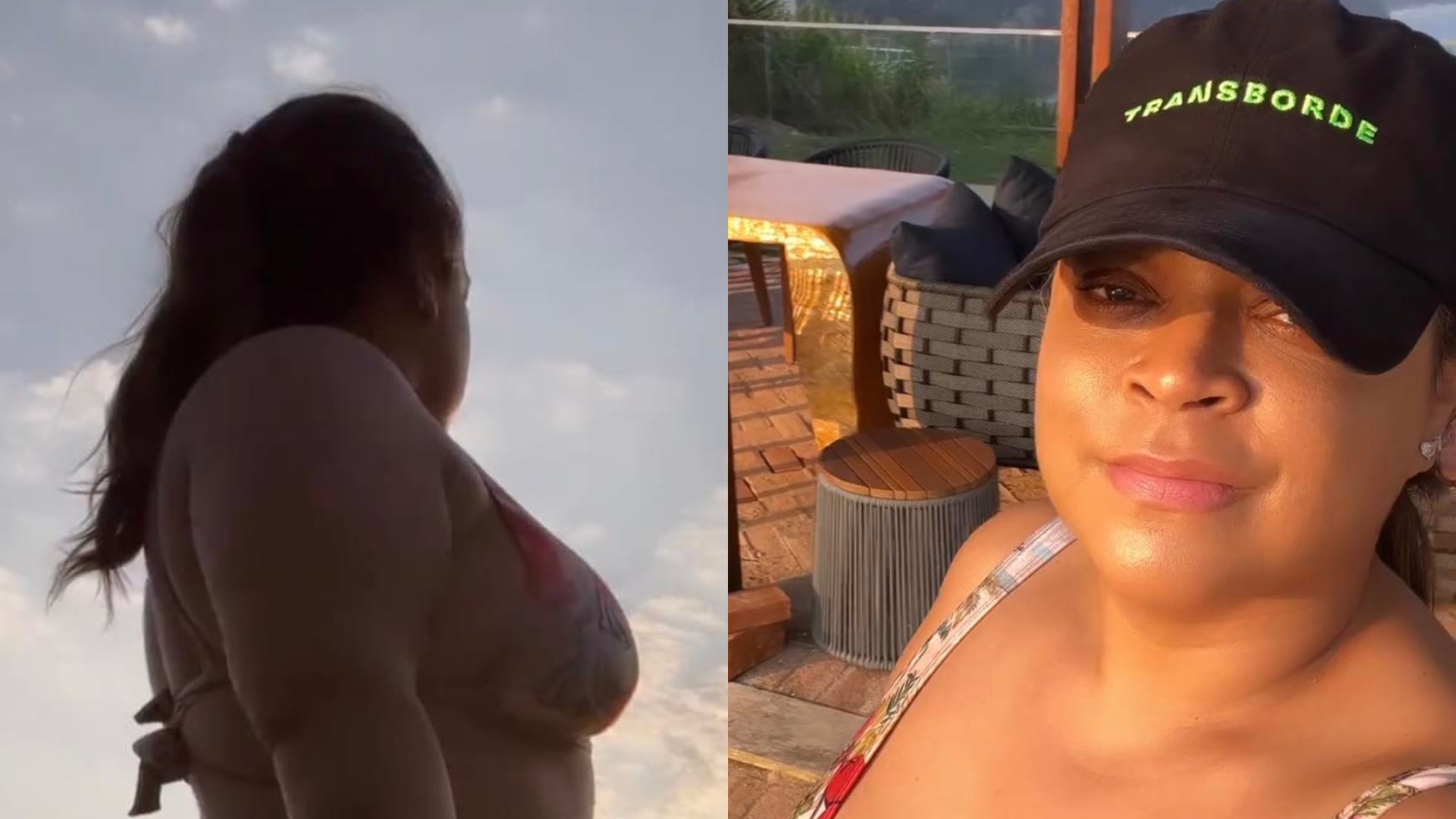 De biquíni, Preta Gil mostra vista impressionante da sua casa no Rio: ”Único”