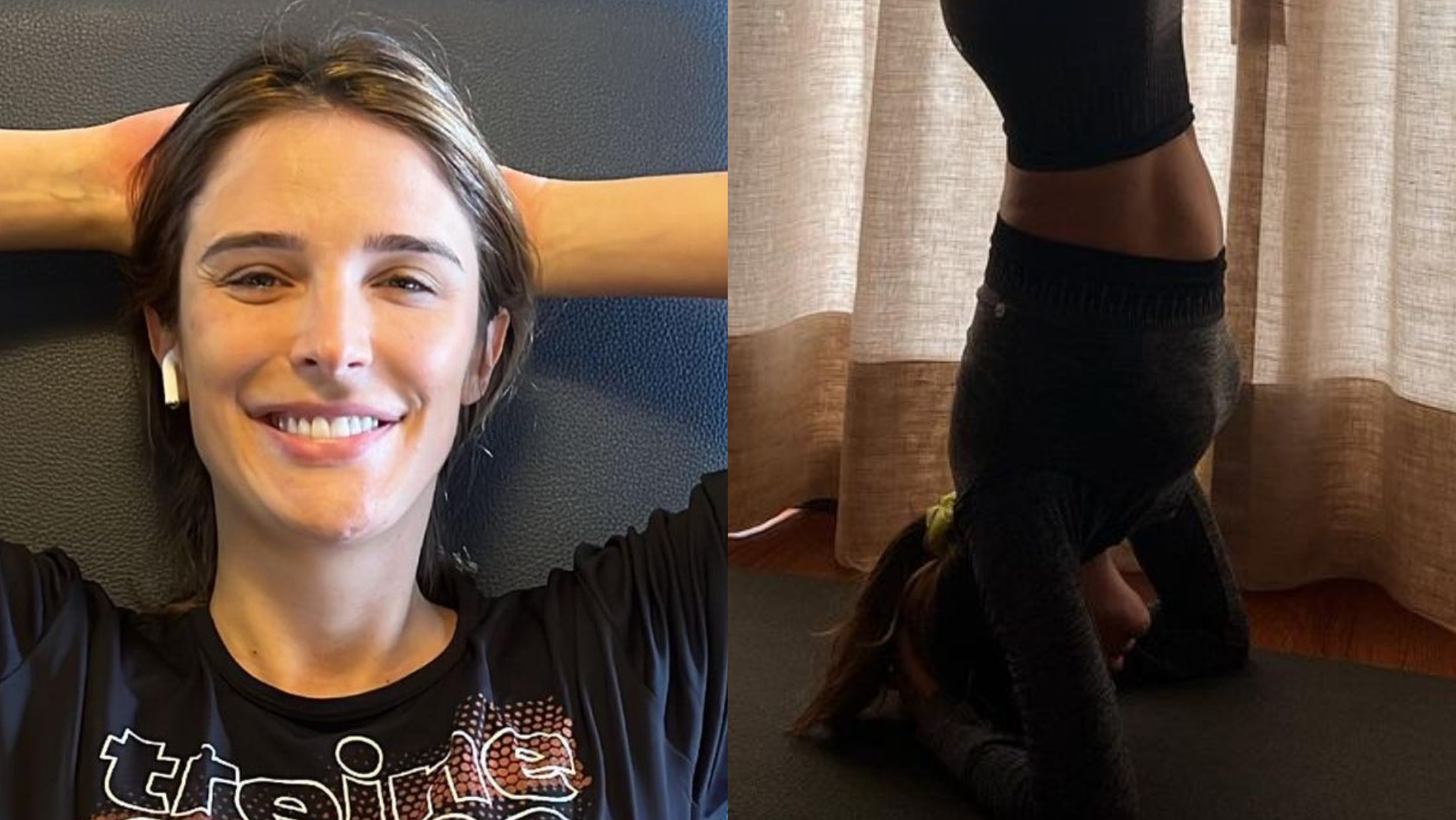 Rafa Brites faz reflexão ao dizer que acha yoga chato: ”Fui entendendo que era o que eu precisava”