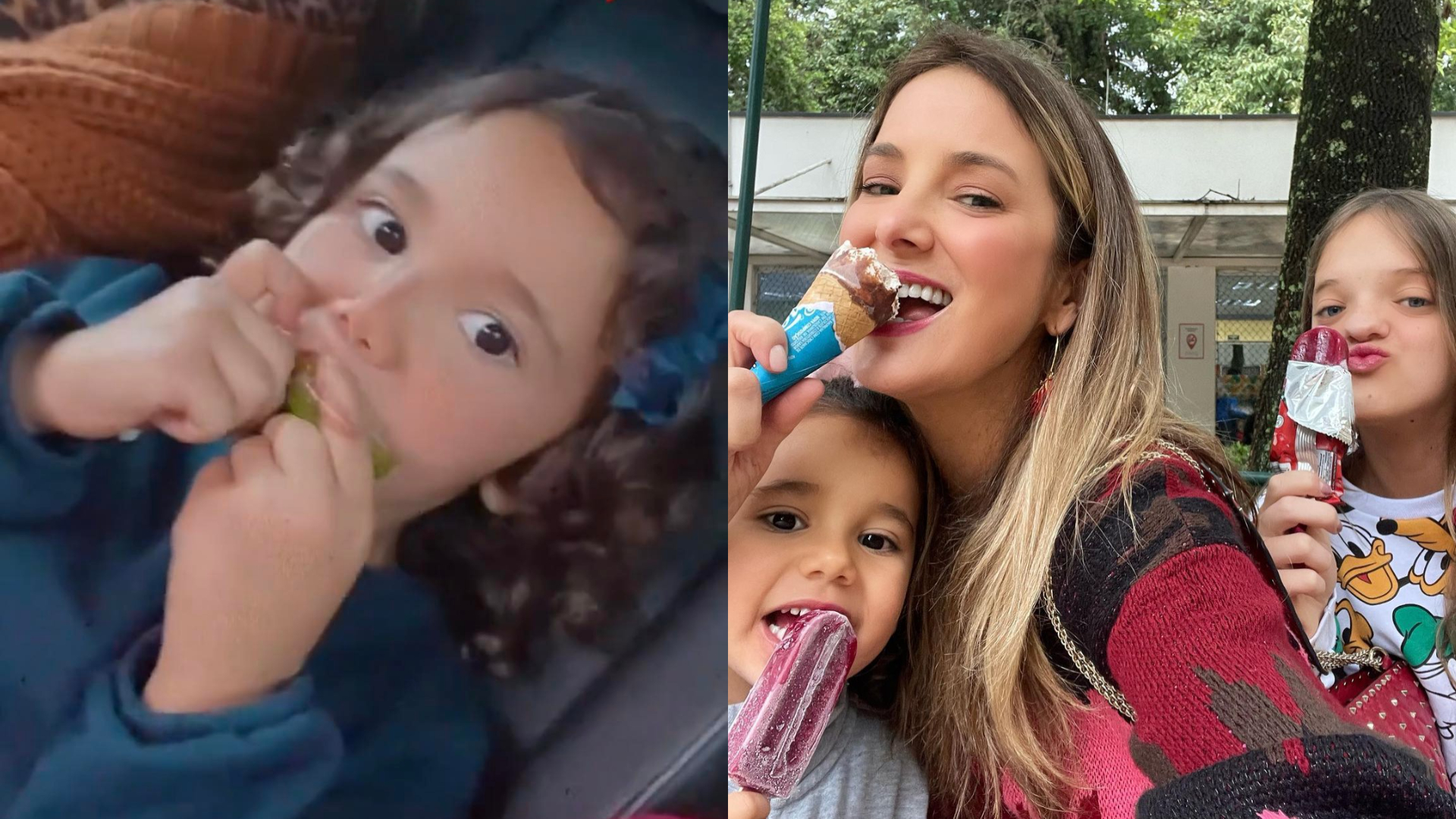 Rafaella Justus mostra gosto peculiar da irmã mais nova, Manu, e se diverte: ”Fina”