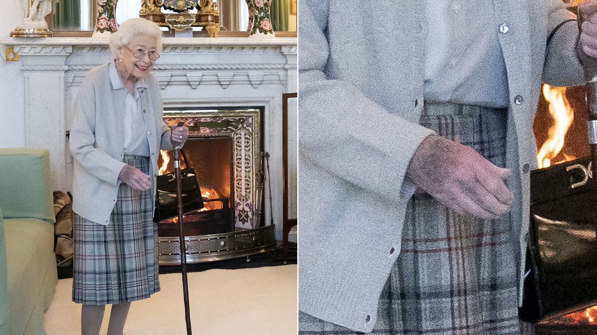 Hematoma na mão da Rainha Elizabeth II causou preocupação nos súditos