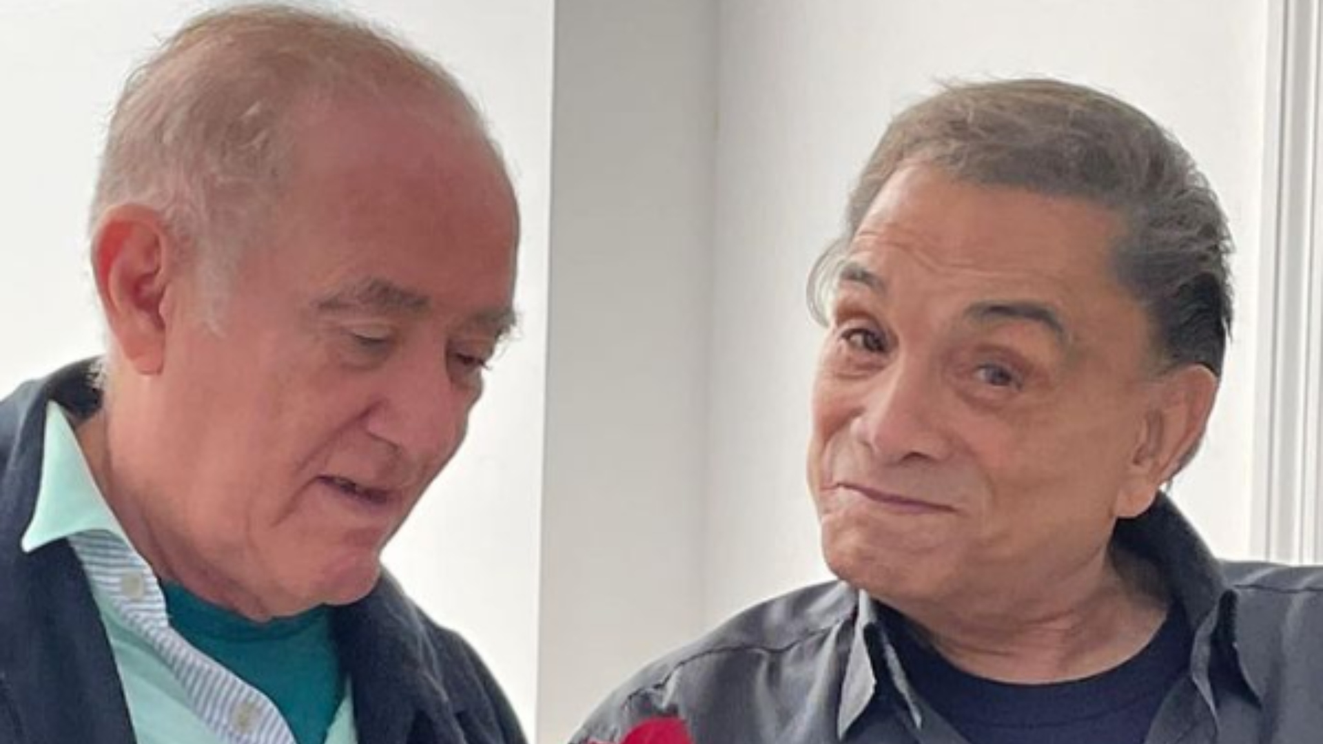 Renato Aragão e Dedé Santana se reencontram e prometem novidades