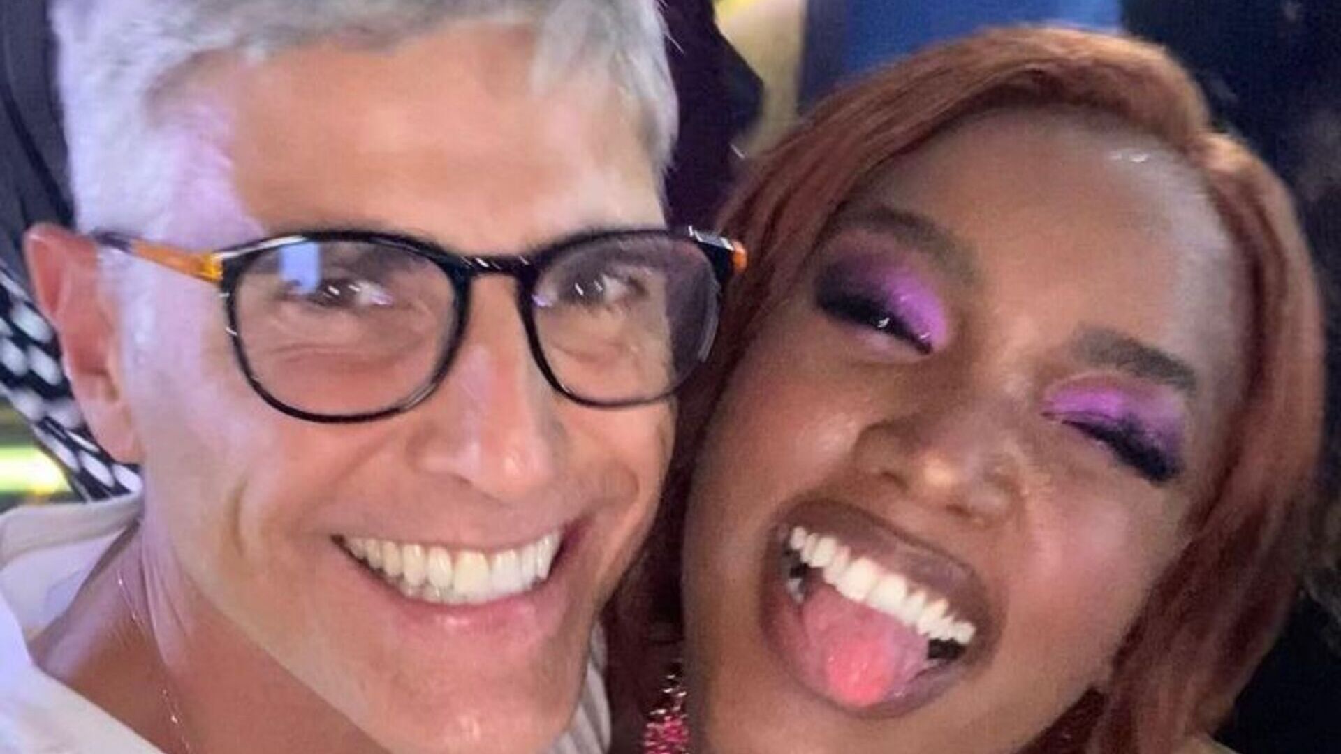 Reynaldo Gianecchini compartilha imagens na festa de aniversário de Iza