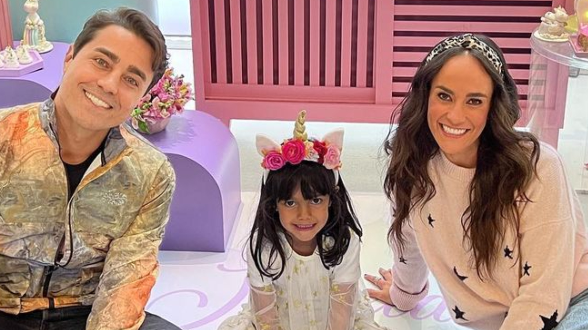 Francisca e Ricardo Pereira mostram detalhes da festa de aniversário da filha: ”Ela amou”