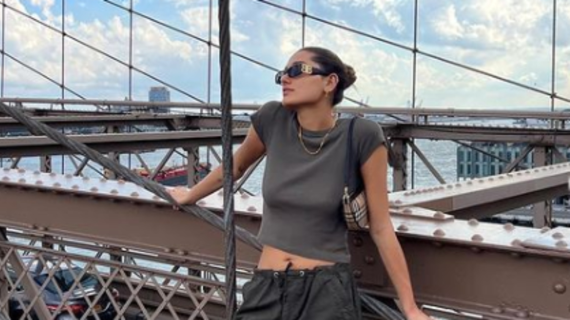 Sasha Meneghel abre álbum de fotos de sua viagem para Nova York