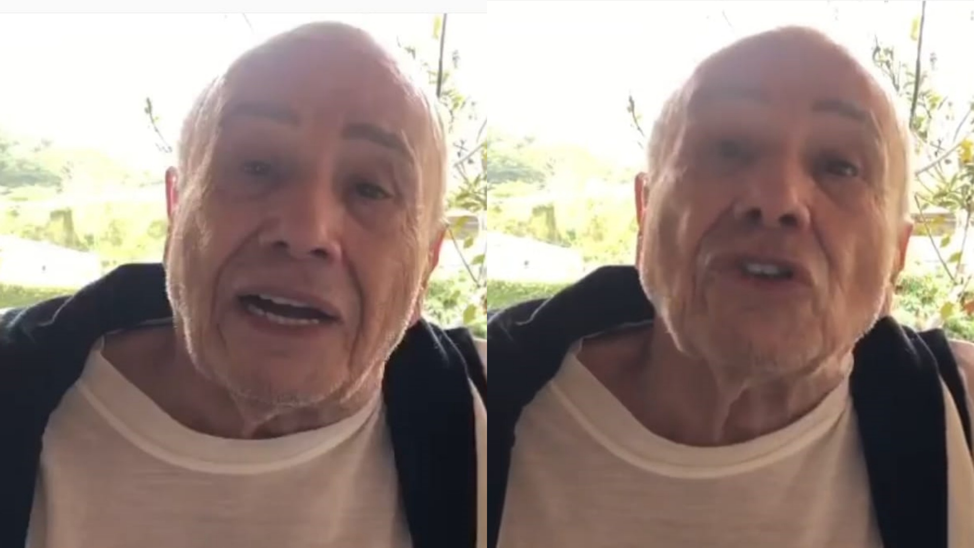 Stênio Garcia testa positivo para a covid-19 e vai para o hospital: “Pegar isso é horrível”