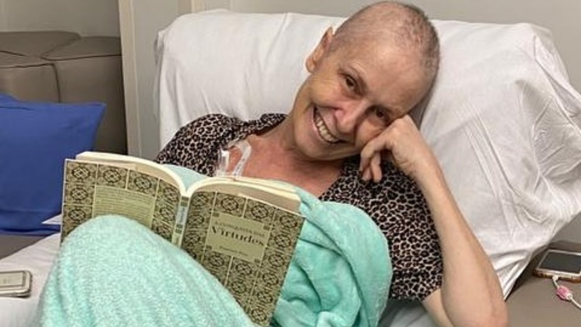 Em tratamento contra o câncer, Susana Naspolini é internada e pede orações: “Conto com vocês”