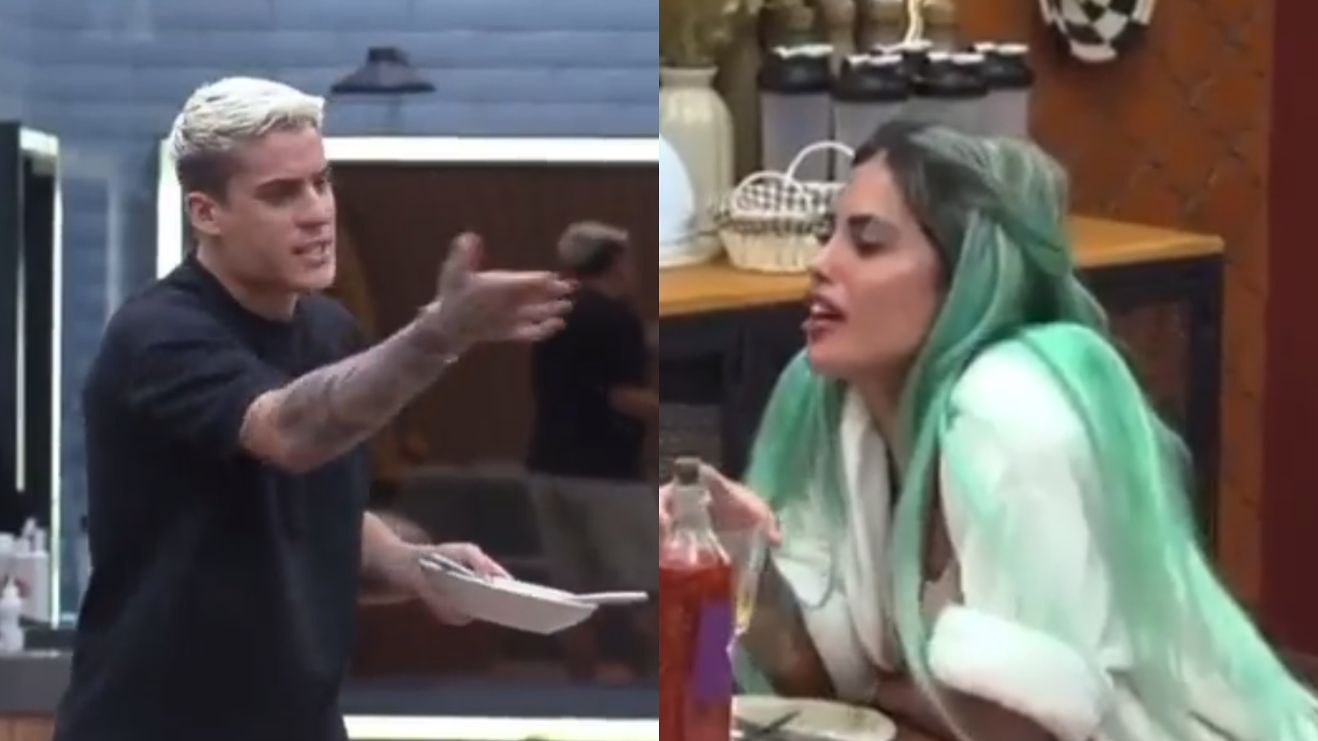 A Fazenda 14: Tati Zaqui briga com Tiago Ramos: ‘Você não é homem?’
