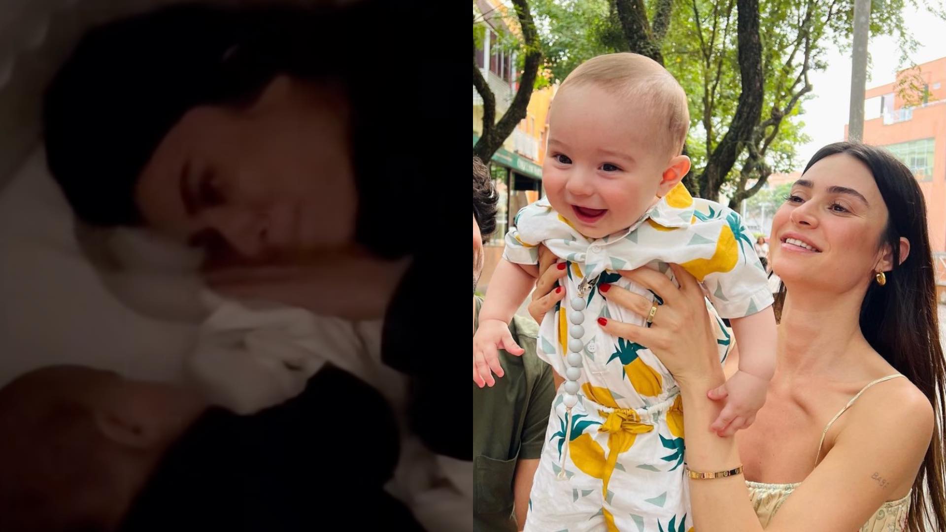 Thaila Ayala se emociona ao reencontrar o filho após 4 dias longe: “Saudade é tanta”