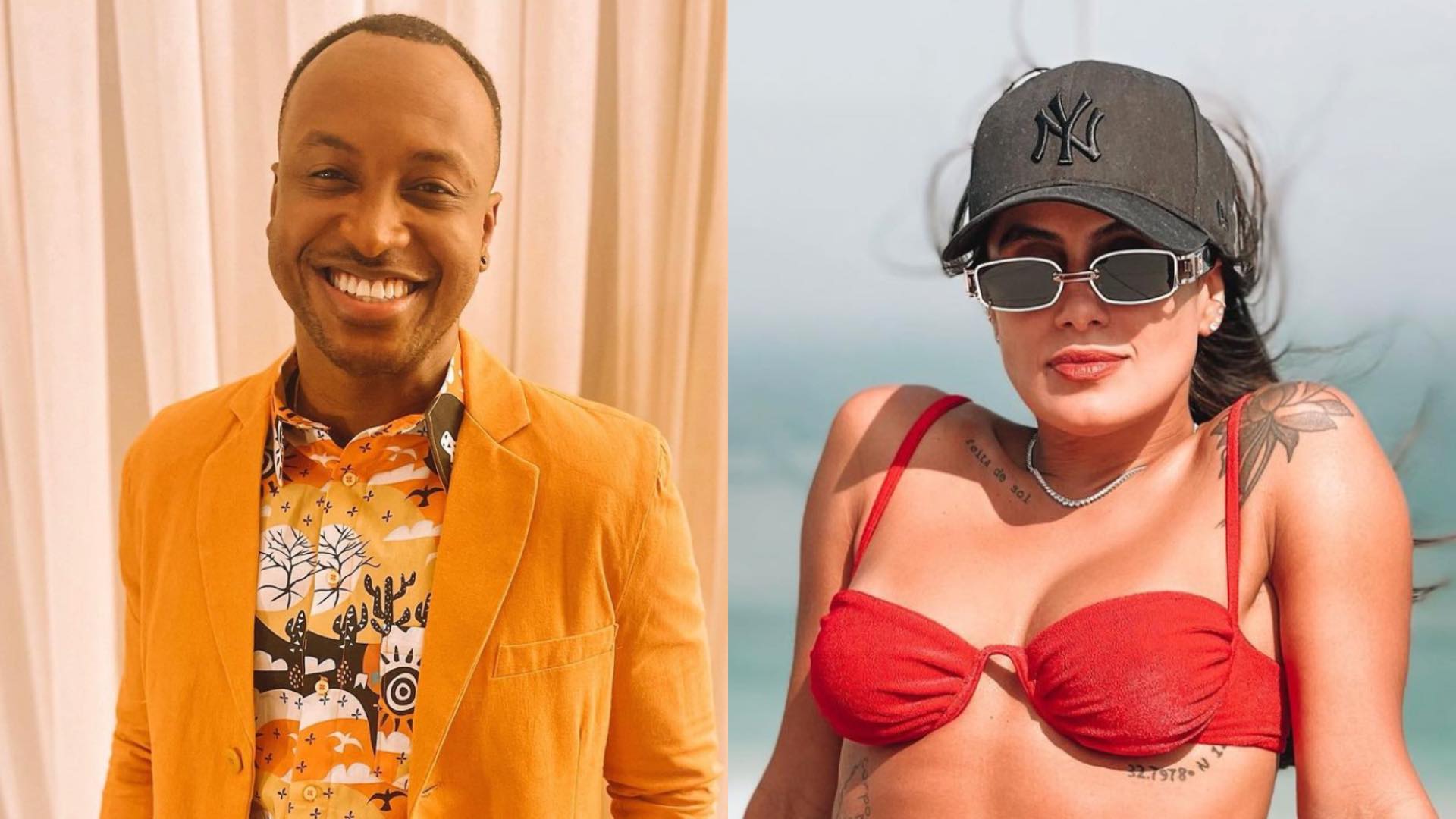 Thiaguinho se derrete por foto de Carol Peixinho na praia: “Você é uma alegria que anda”