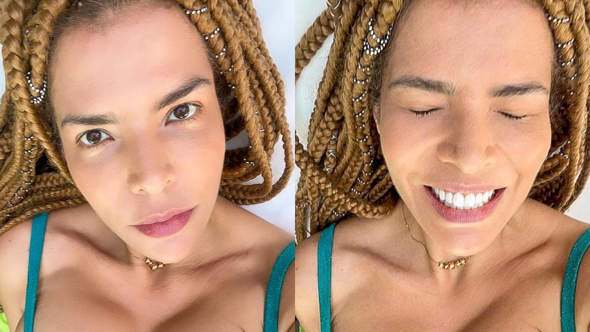 Aos 46 anos, Vanessa da Mata chama atenção ao surgir de biquíni: “Uma deusa”