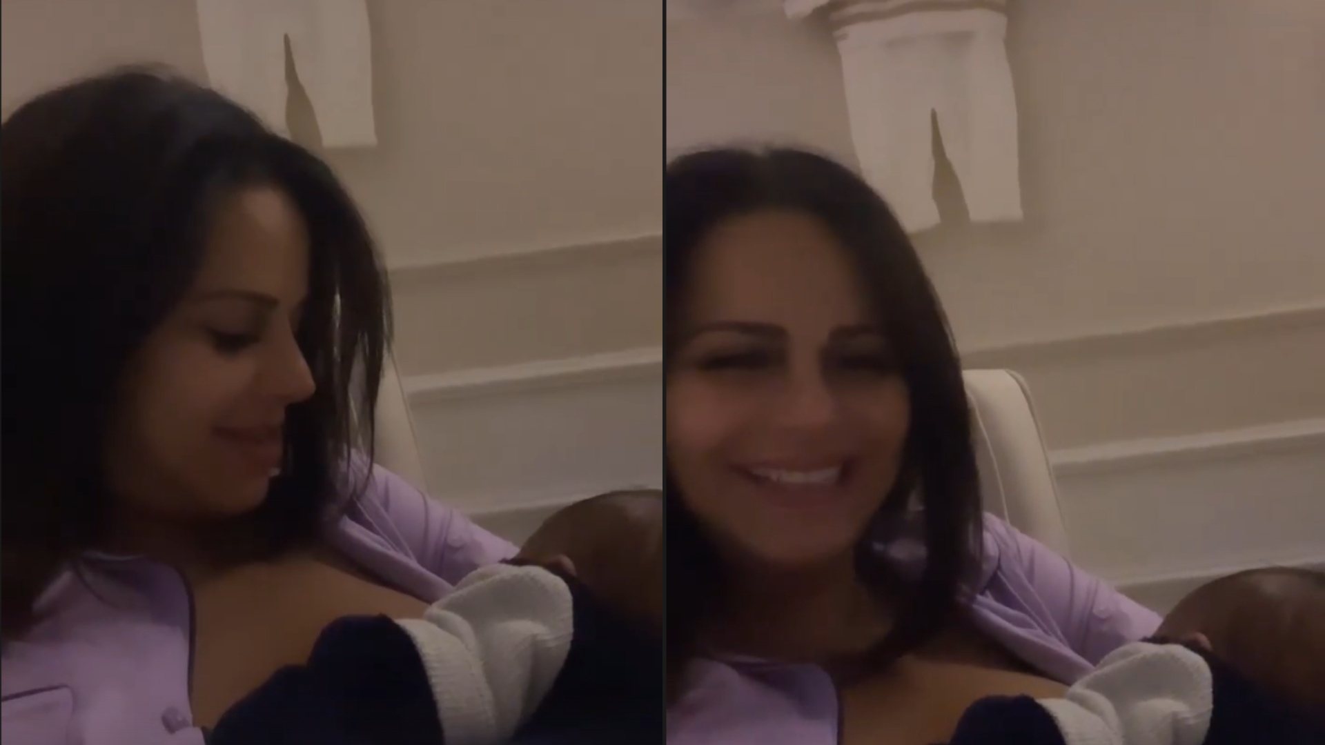 Viviane Araújo encanta ao mostrar amamentação do filho: “Toda hora”