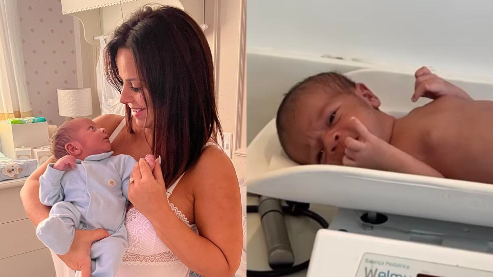 Viviane Araujo mostra visita do filho no pediatra e se derrete: ”Lindo”