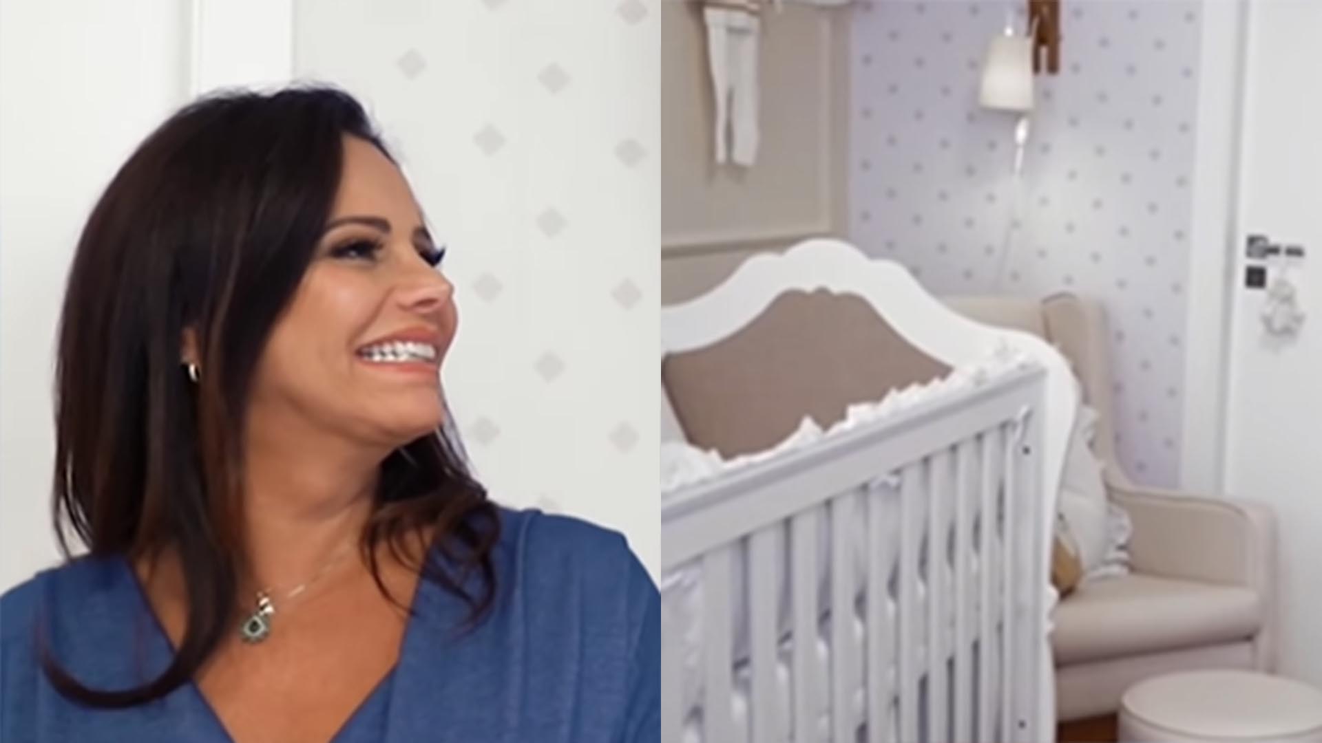 Grávida, Viviane Araujo revela como é a decoração do quarto do filho