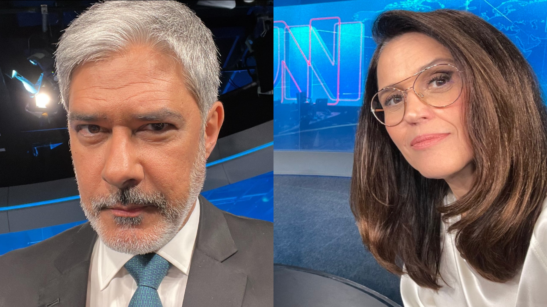 William bonner erra nome de apresentadora do Jornal Nacional ao vivo