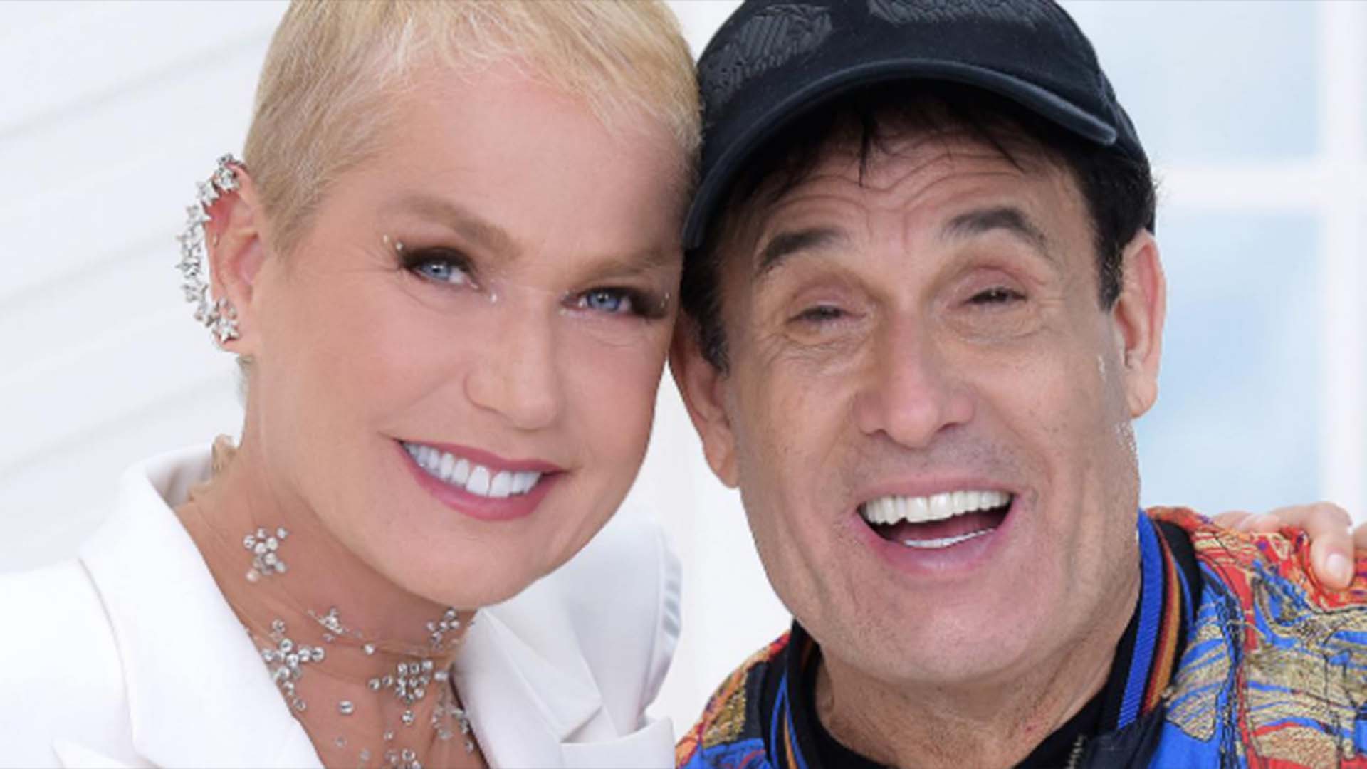 Xuxa Meneghel mostra encontro com Sergio Mallandro para novo projeto