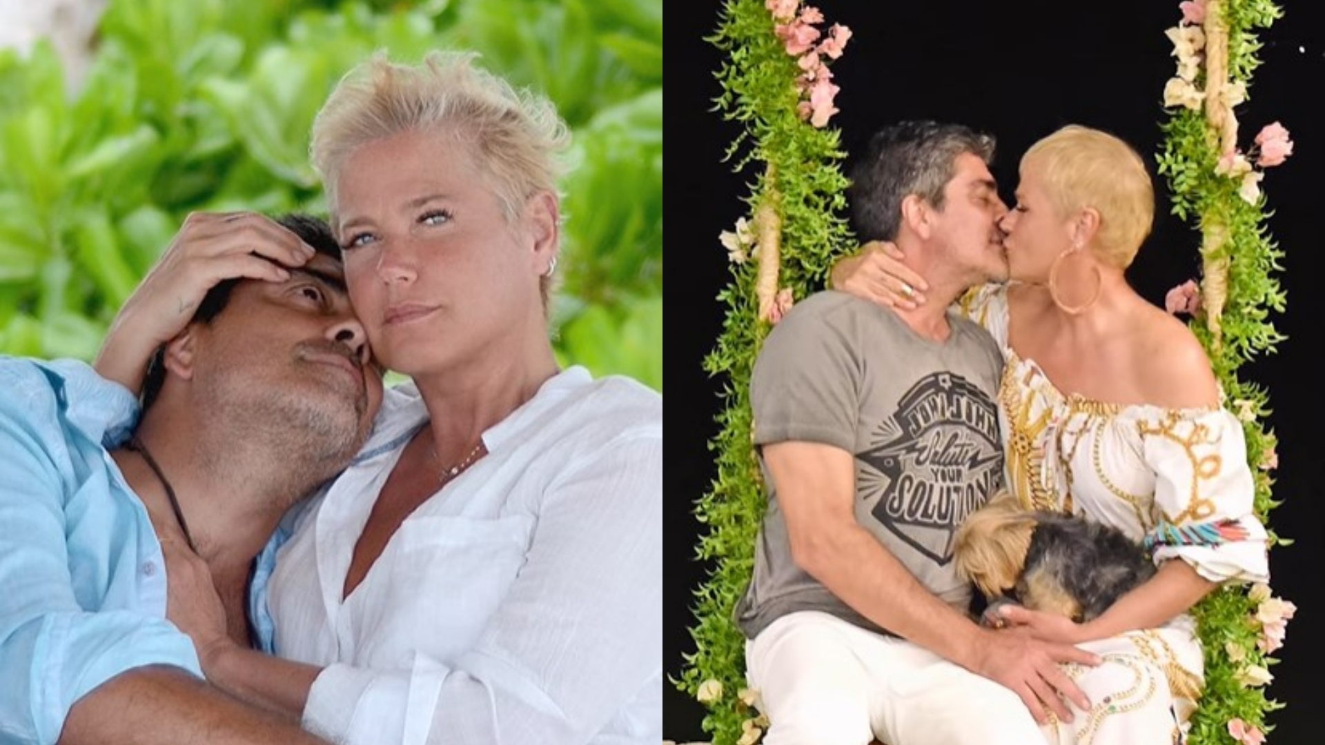 Xuxa Meneghel faz vídeo encantador em homenagem ao aniversário de Junno Andrade