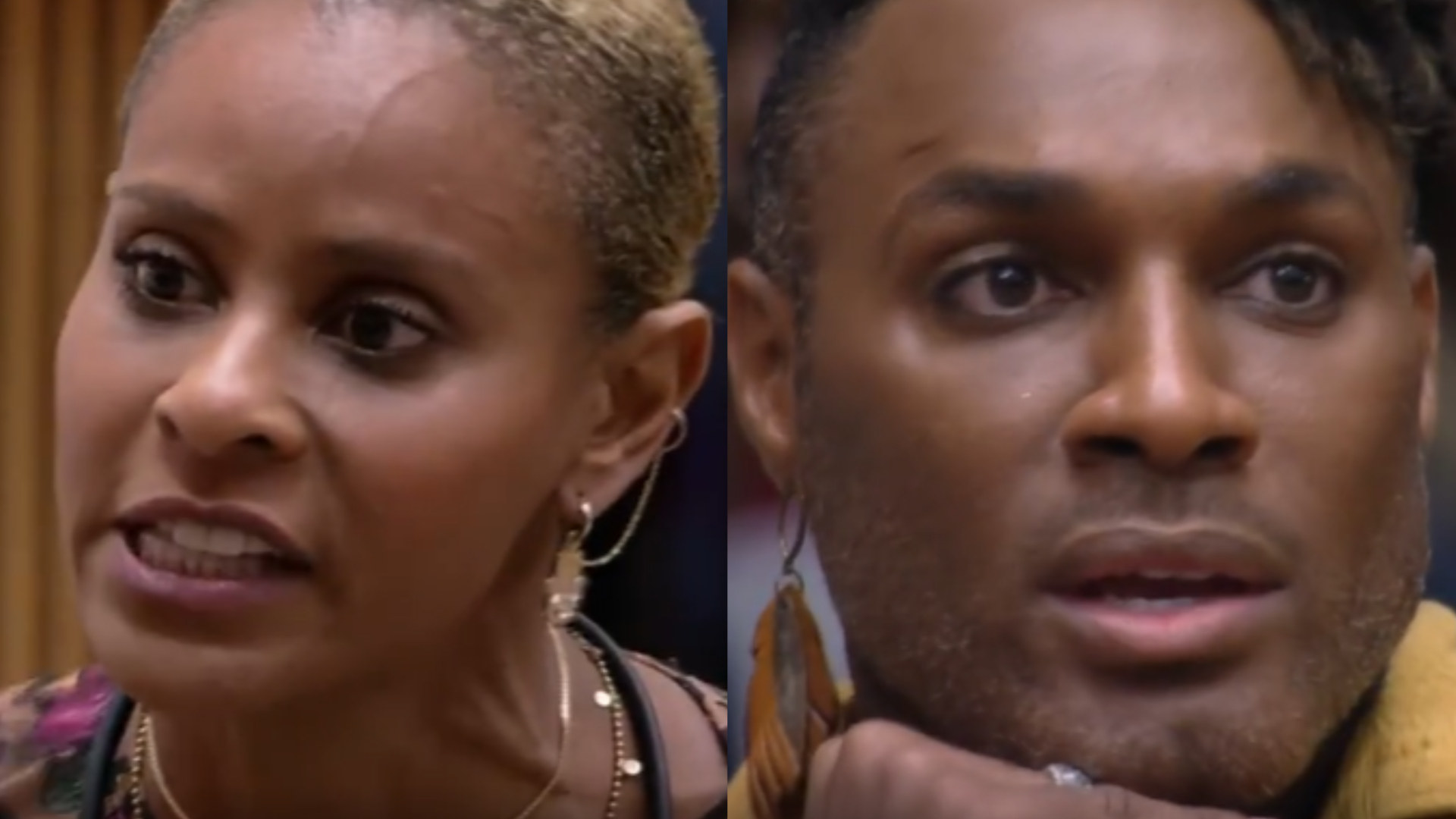 BBB 23: Aline Wirley chama Fred Nicácio de arrogante e brother debocha: ”Mas você está brava?”