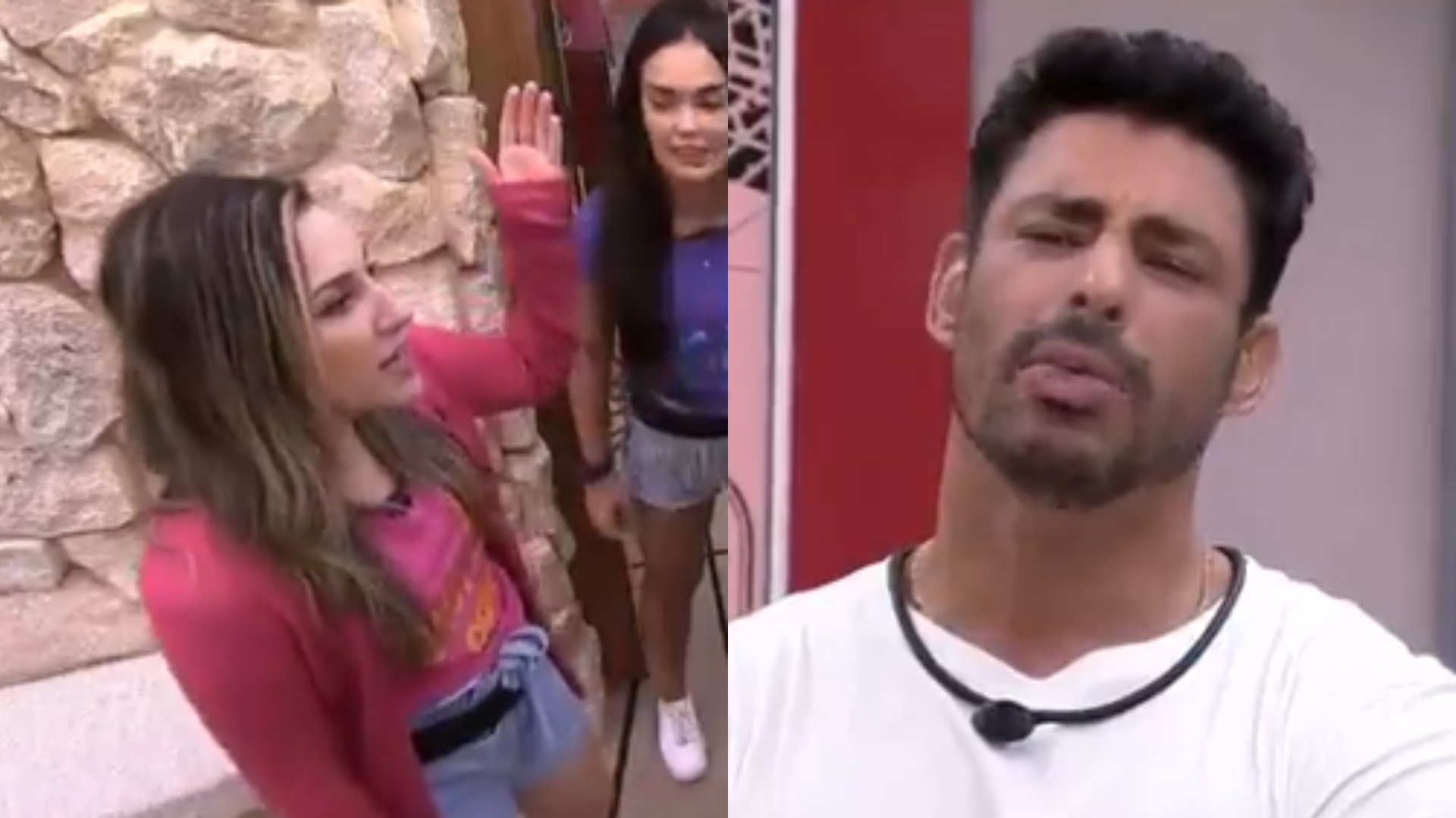 BBB23: Amanda faz revelação indiscreta para Cauã durante visita do ator, que cobra brother: ‘Vou discutir’