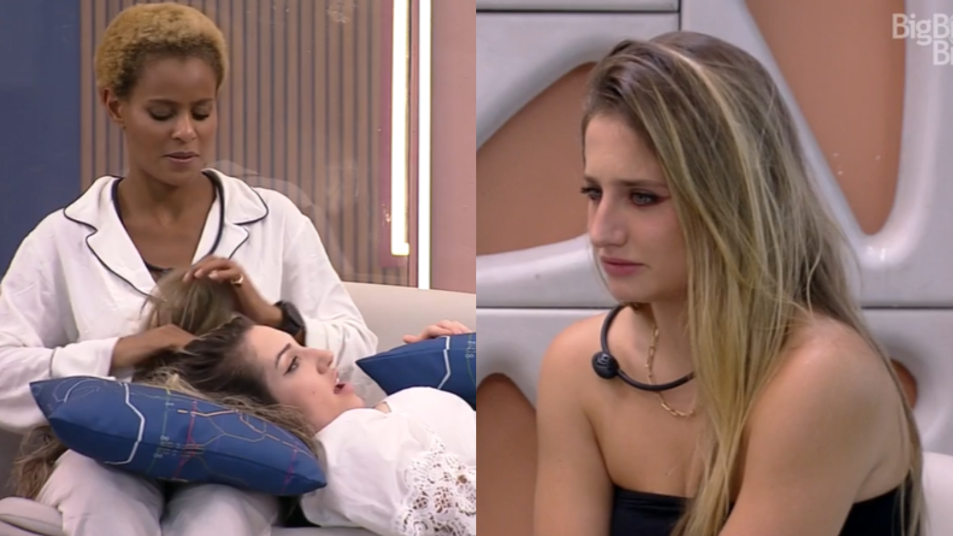BBB 23: Amanda e Aline falam do comportamento de Bruna Griphao: ”Mimizenta”