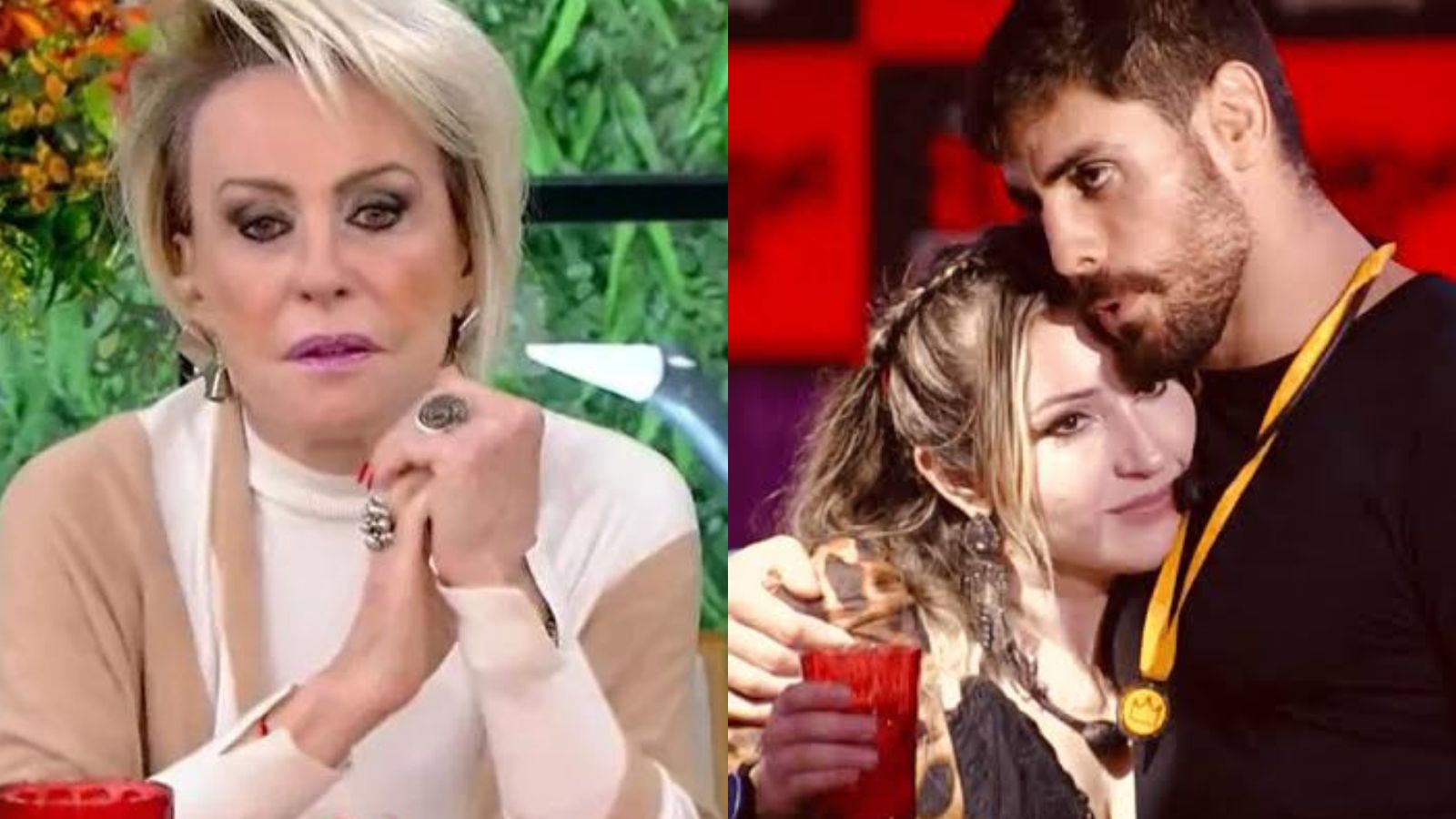 Ana Maria Braga opina sobre relação de Amanda e Sapato: “Pena”
