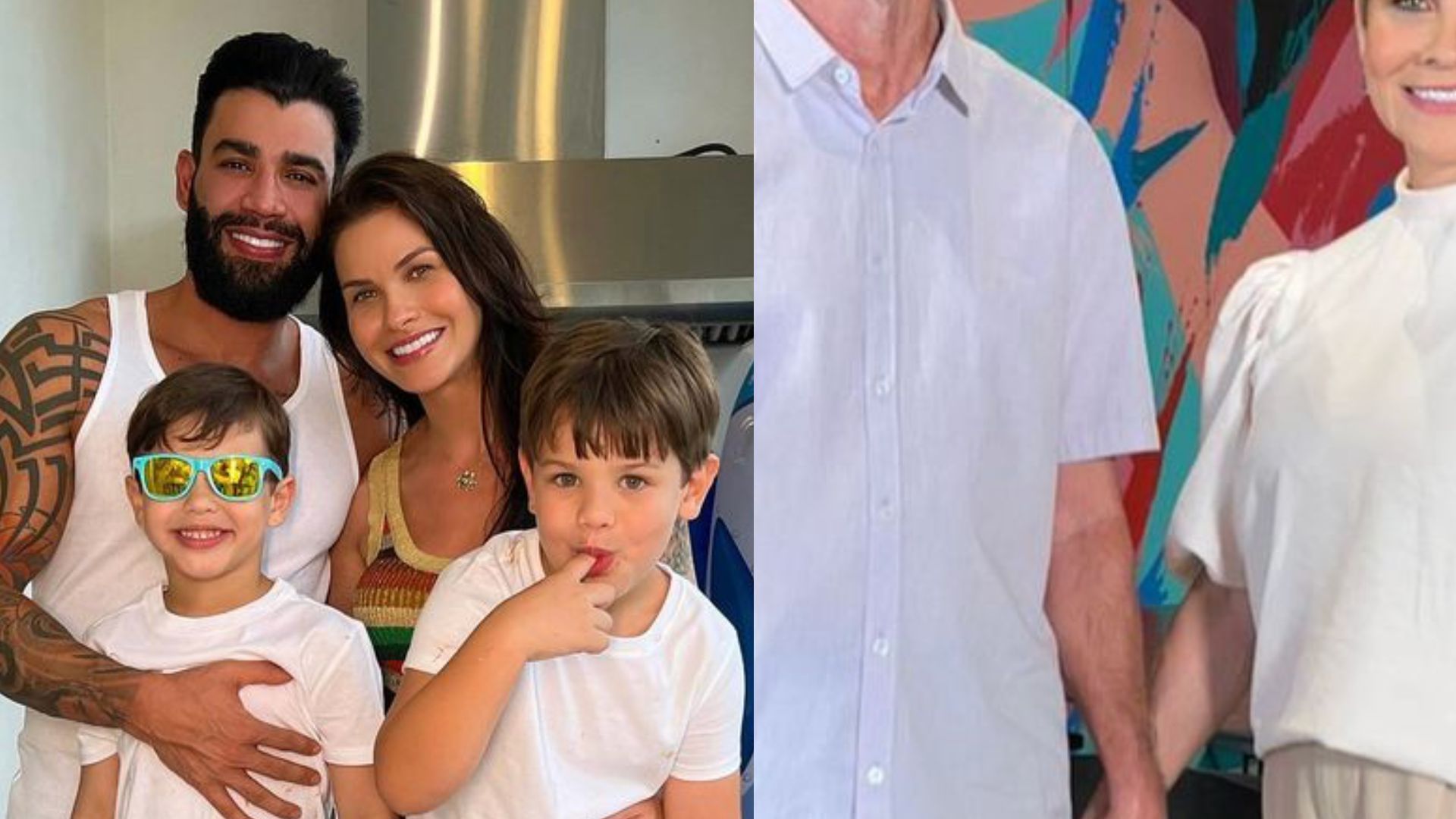 Andressa Suita encanta ao fazer raríssima aparição com os pais: ”Mais que especial!”