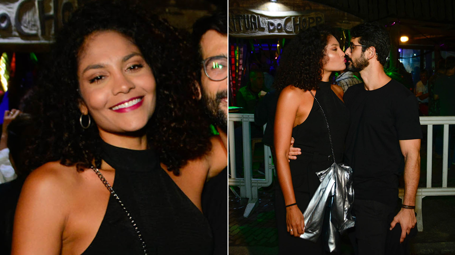 Protagonista de Terra e Paixão, Bárbara Reis faz rara aparição com o noivo