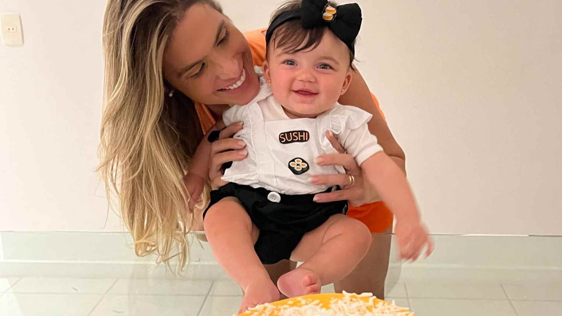 Branca Feres prepara festa intimista no mesversário da filha, Nicole: “Gostosura”