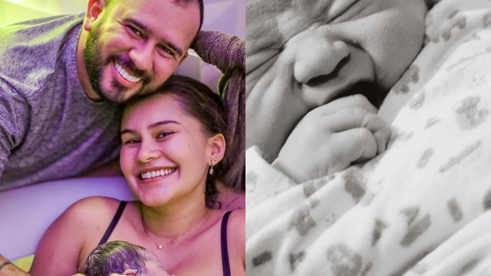 Bráulio Bessa apresenta a filha recém-nascida: “Nalu nasceu e nós renascemos”