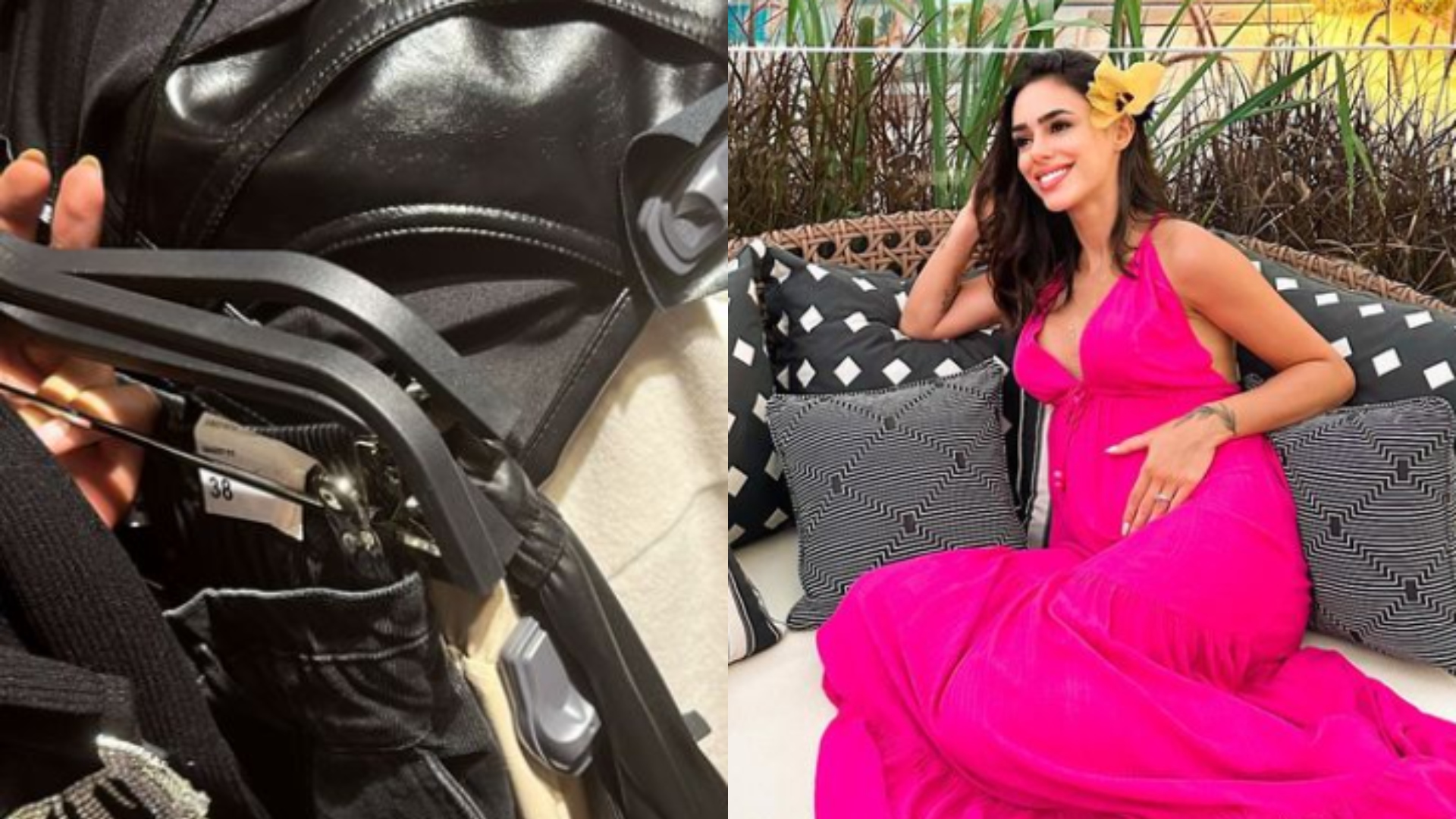 Grávida, Bruna Biancardi aproveita dia de compras: ‘Roupas que me servem’