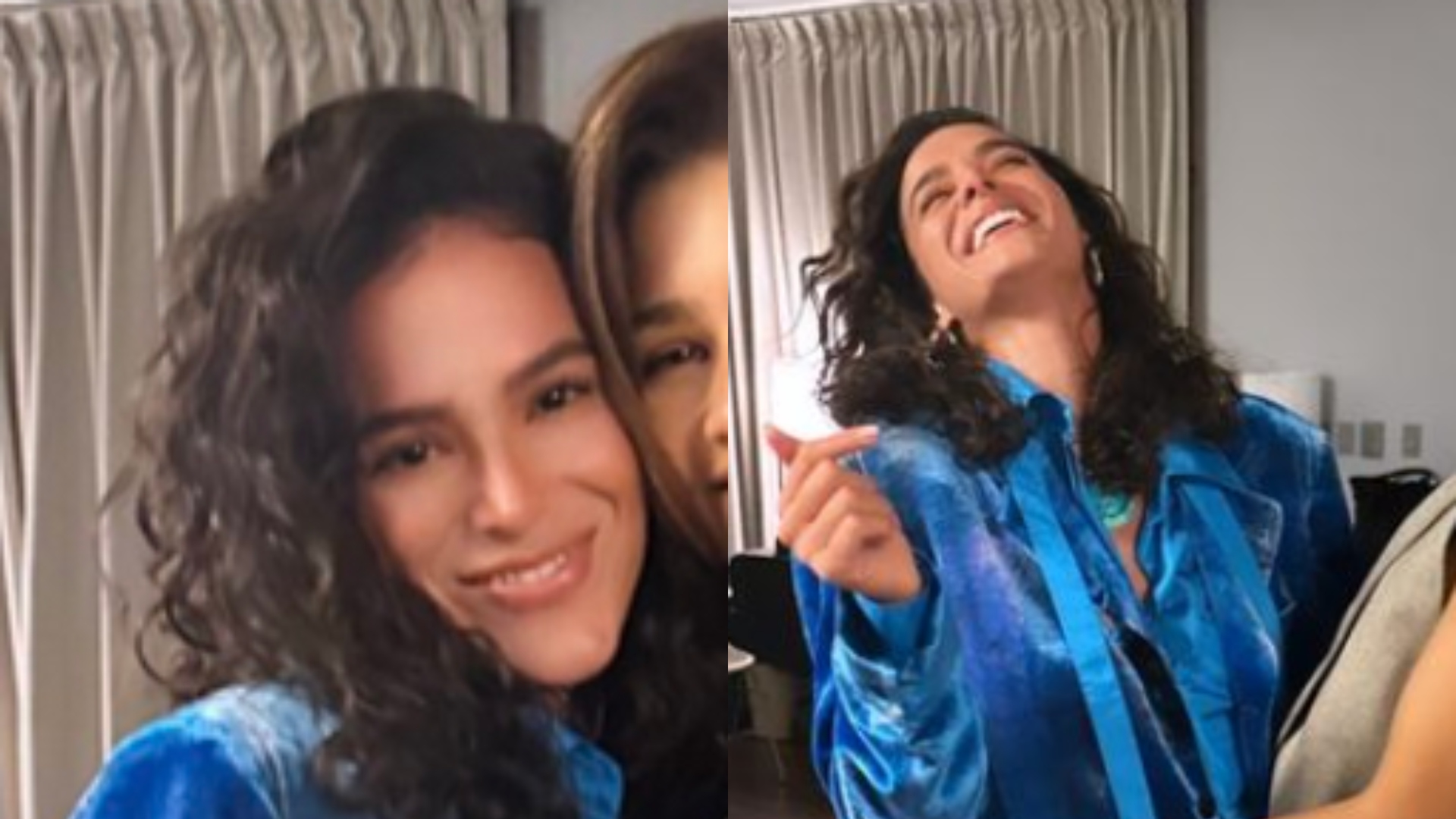 Bruna Marquezine surpreende internautas ao posar ao lado de Zendaya
