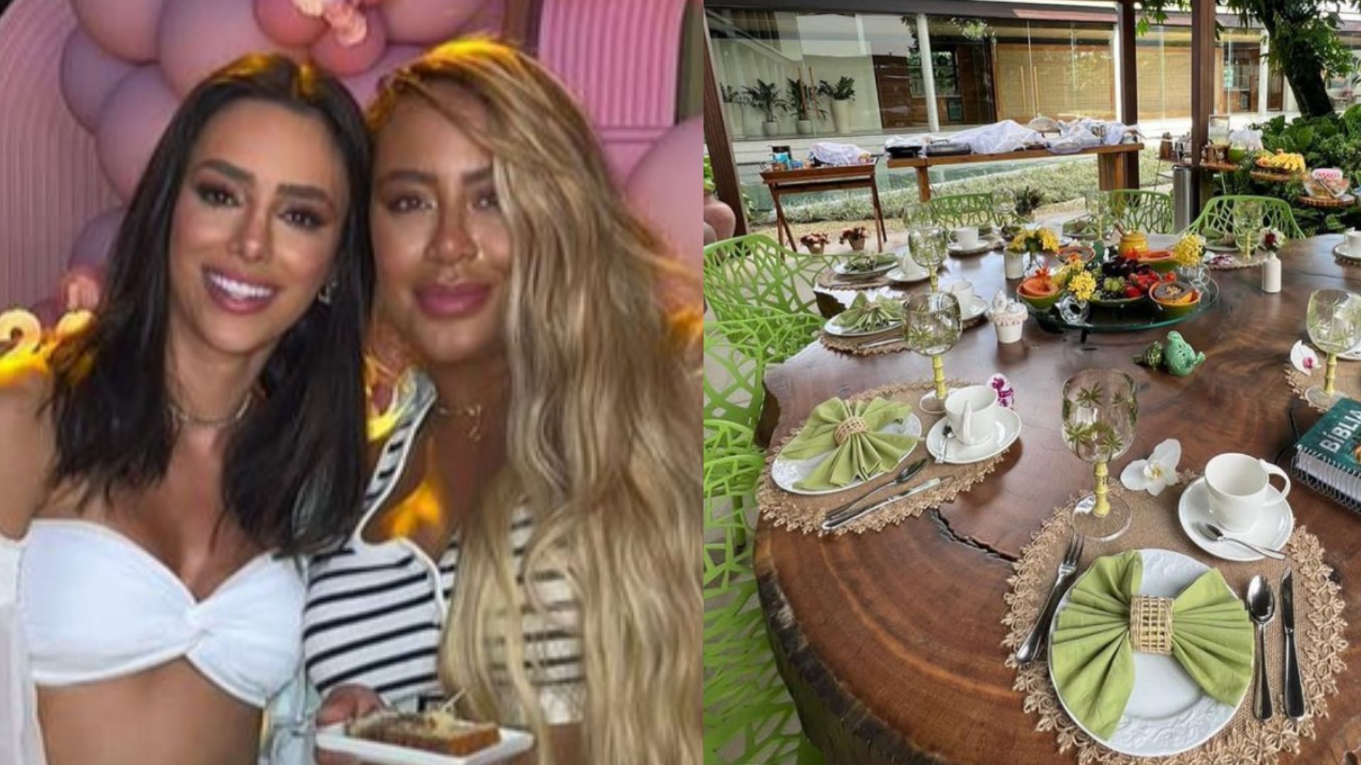 Namorada de Neymar, Bruna Biancardi ganha festa surpresa luxuosa da cunhada: “Tão especial!”