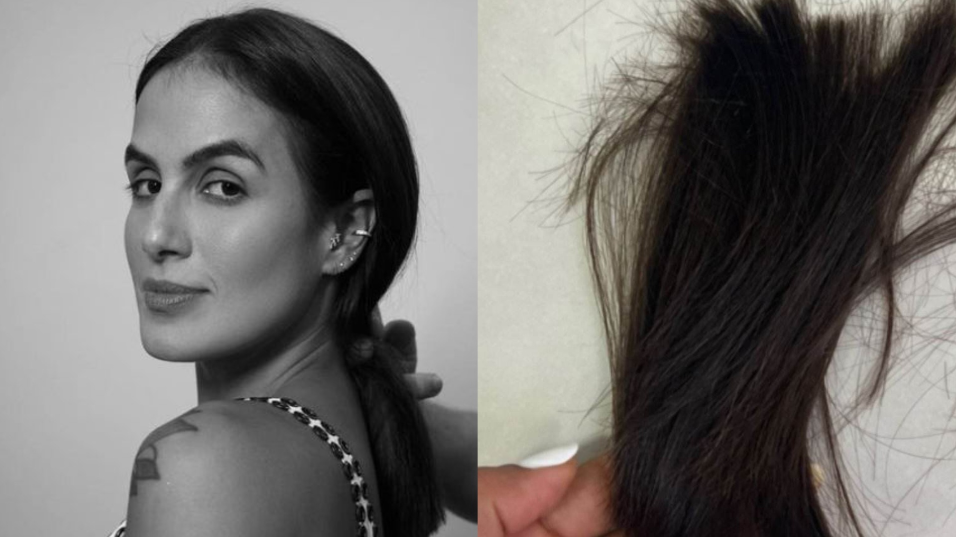 Passou a tesoura! Carol Peixinho toma coragem e corta o cabelo: ”Eita”