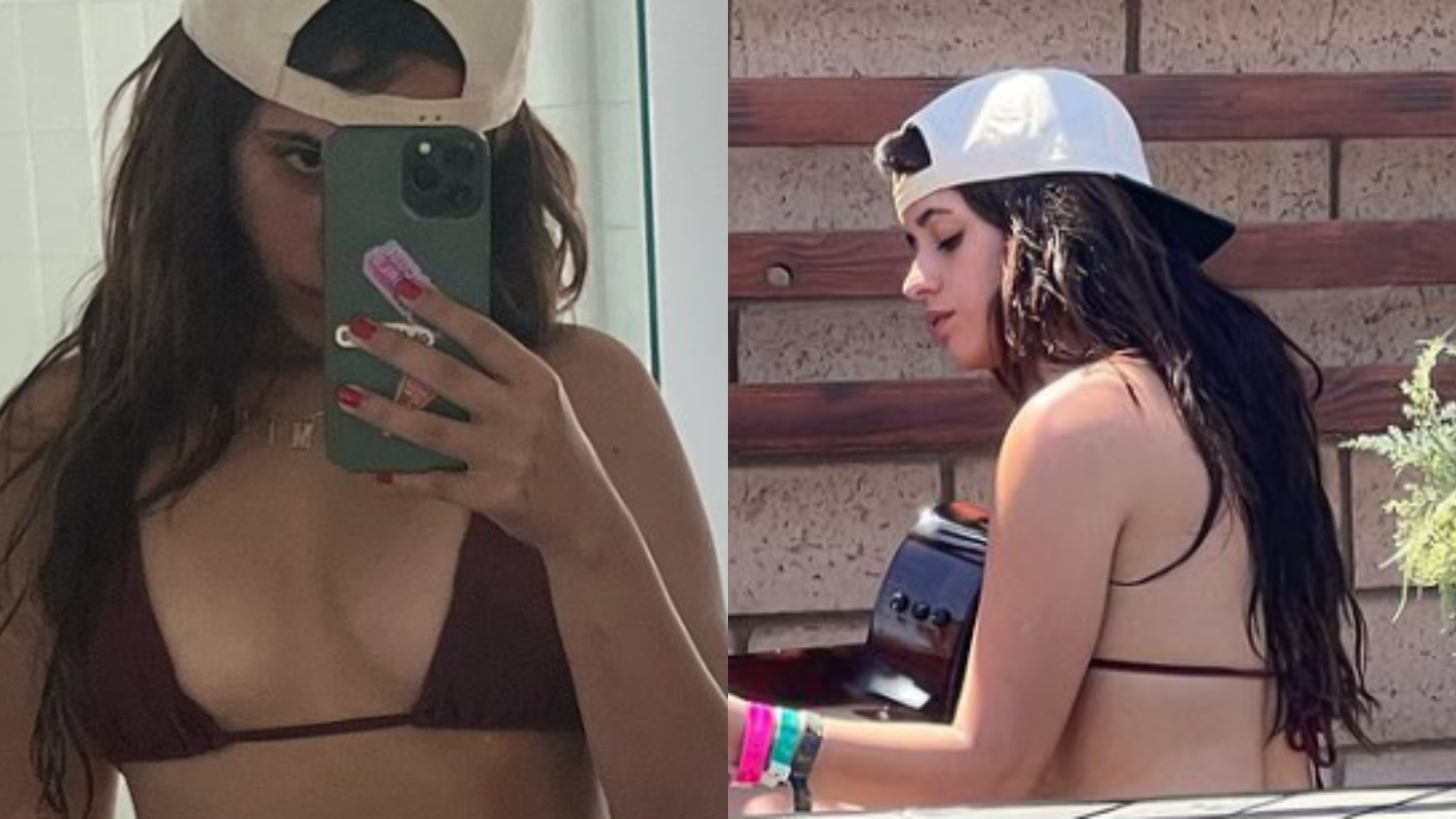 De biquíni, Camila Cabello exibe corpão escultural em meio à boatos de volta com Shawn Mendes
