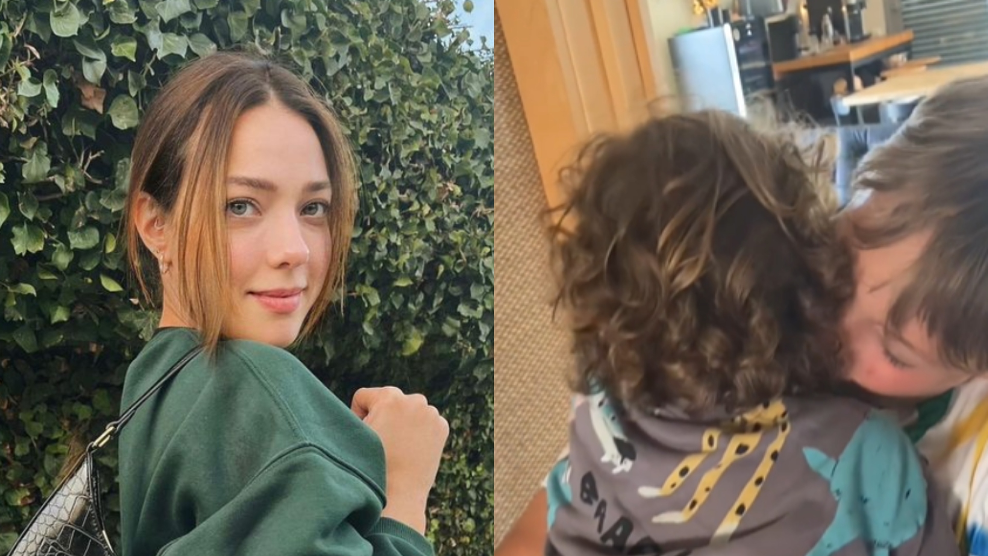 Carol Dantas encanta internet ao mostrar reação de caçula ao rever Davi Lucca