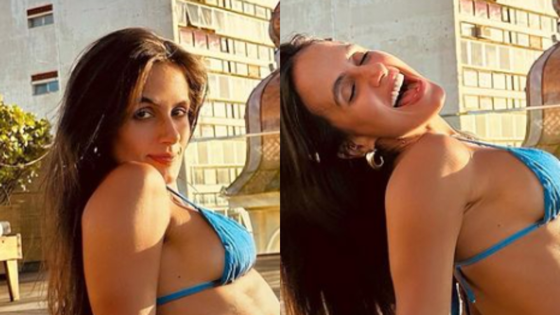 De biquíni, Carol Peixinho ostenta corpo incrível ao renovar bronzeado em Salvador no dia de seu aniversário