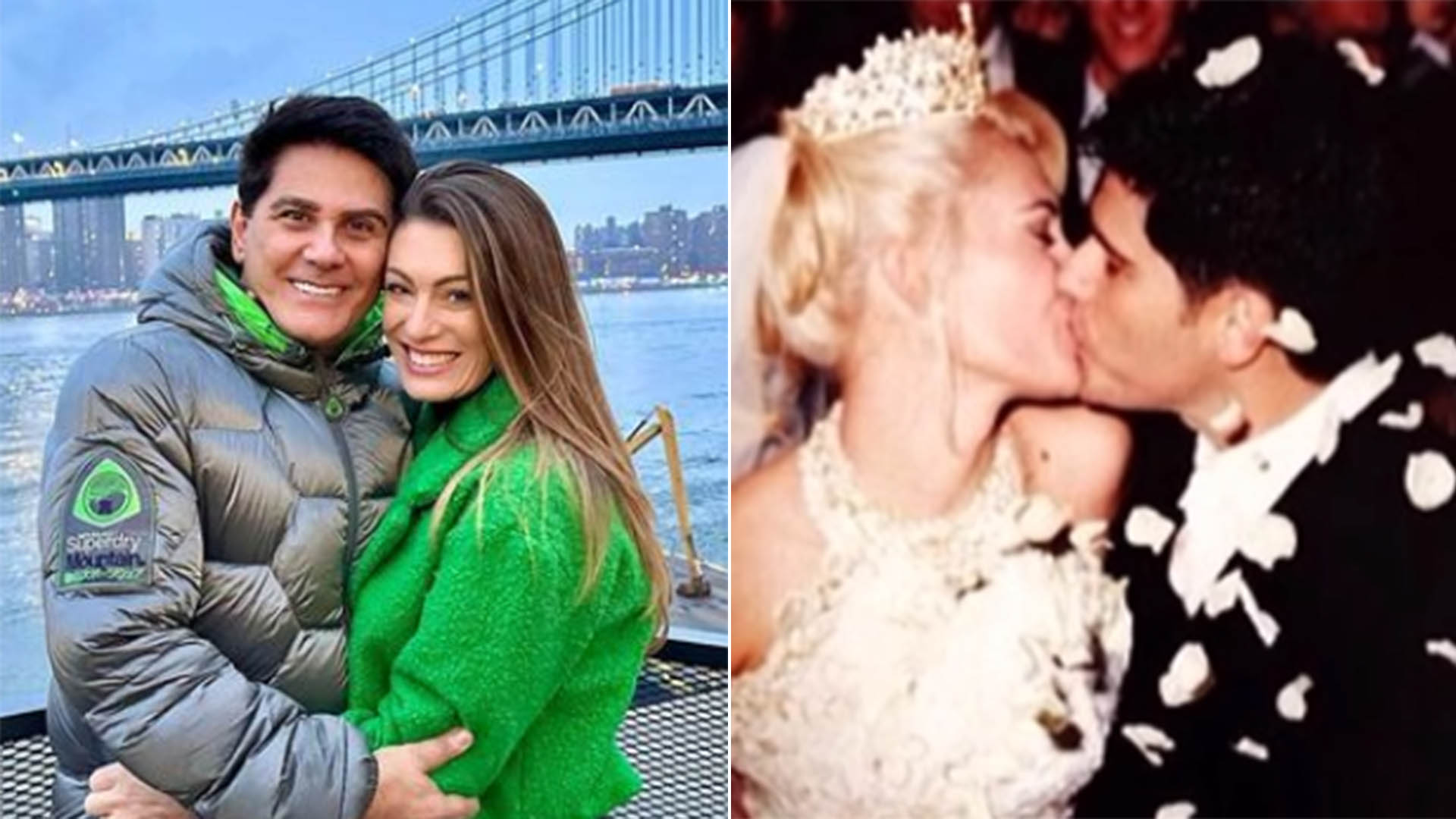 Cesar Filho celebra os 23 anos de casamento com Elaine Mickely: ‘Presente’