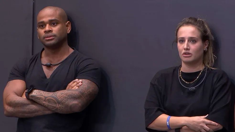 BBB23: Cezar e Bruna Griphao discutem durante Prova do Líder