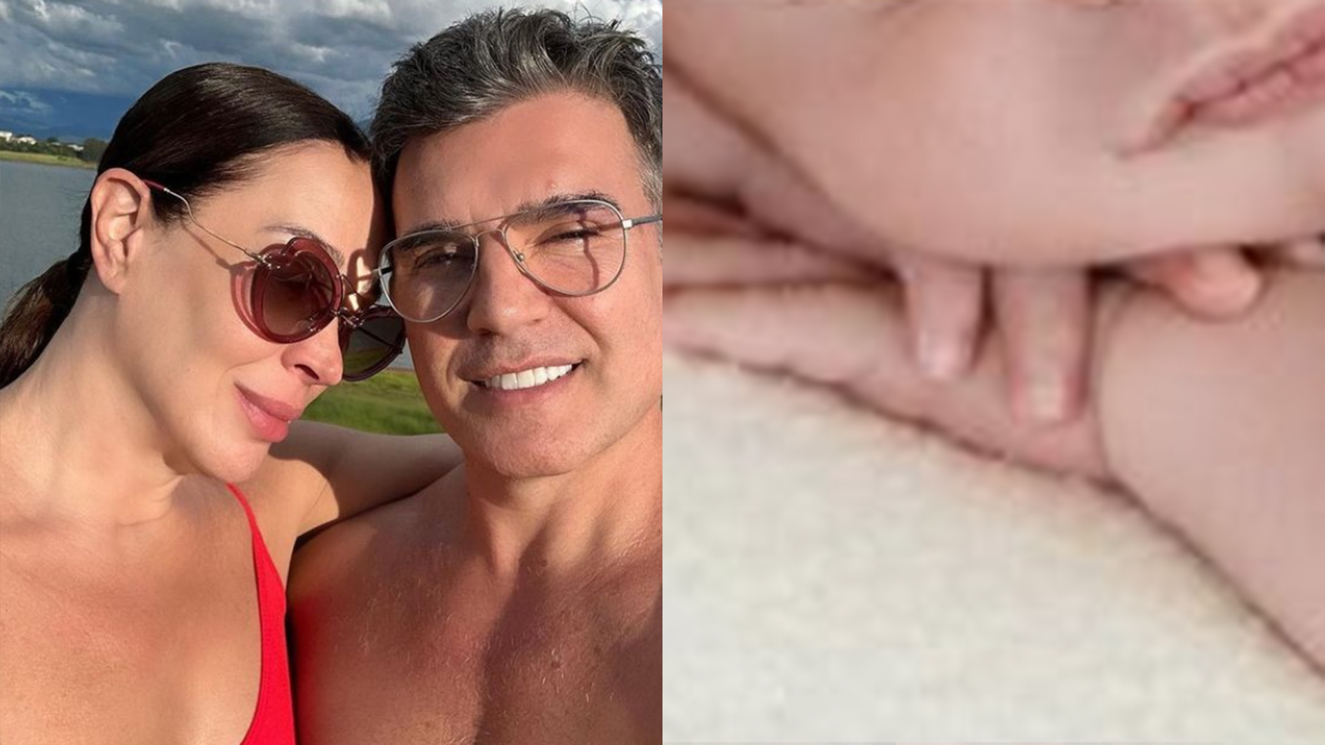 Filho caçula de Claudia Raia surge fofíssimo no ensaio newborn