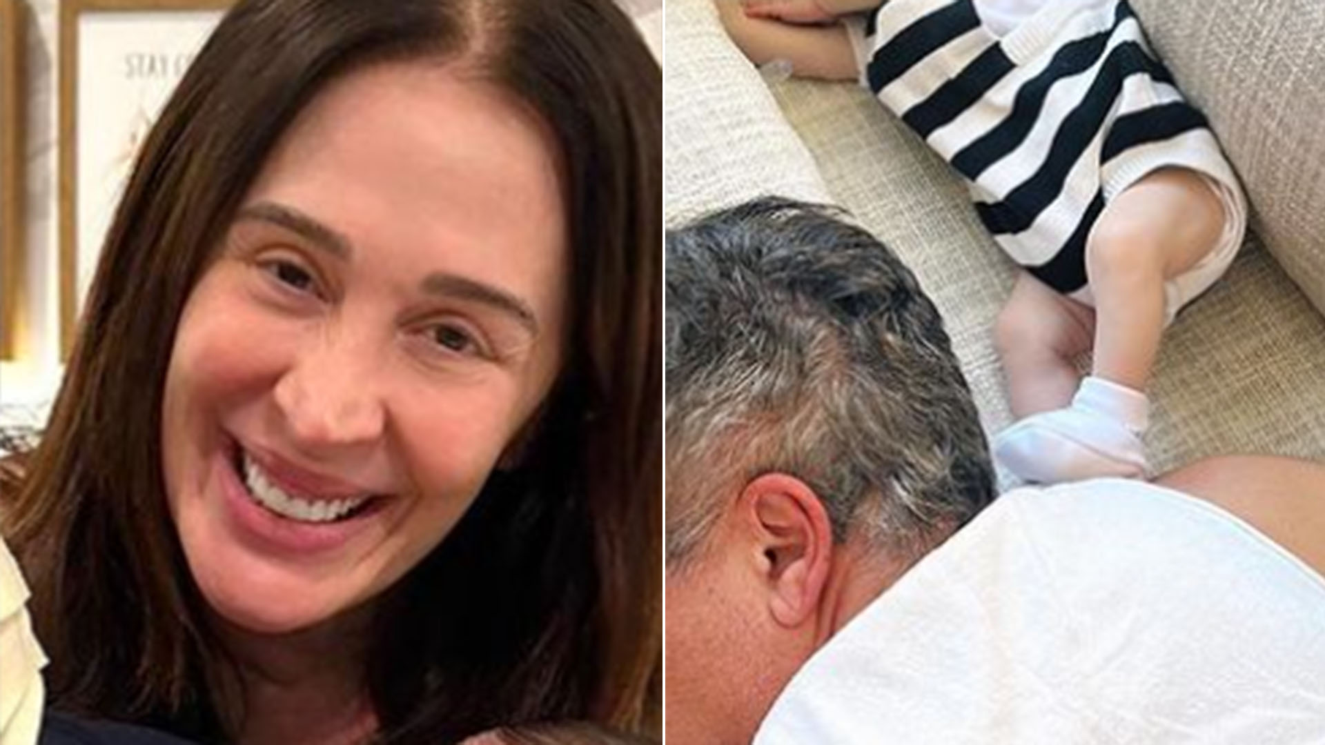 Claudia Raia encanta ao exibir novas fotos do filho caçula com o marido: ‘Domingo’